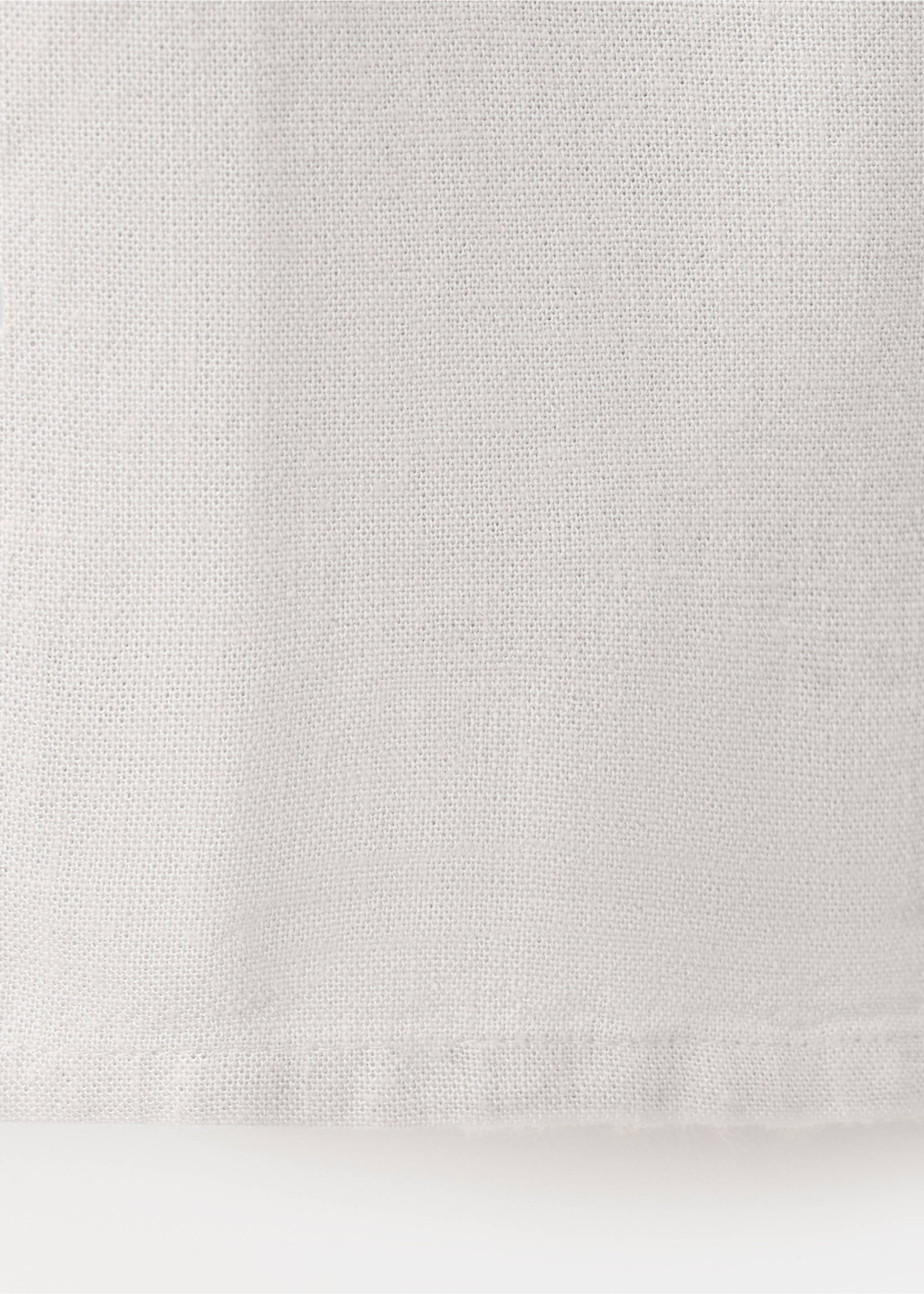 Льняные брюки с бантом - Деталь изделия 0, Серый. Ref: 27036716-00.