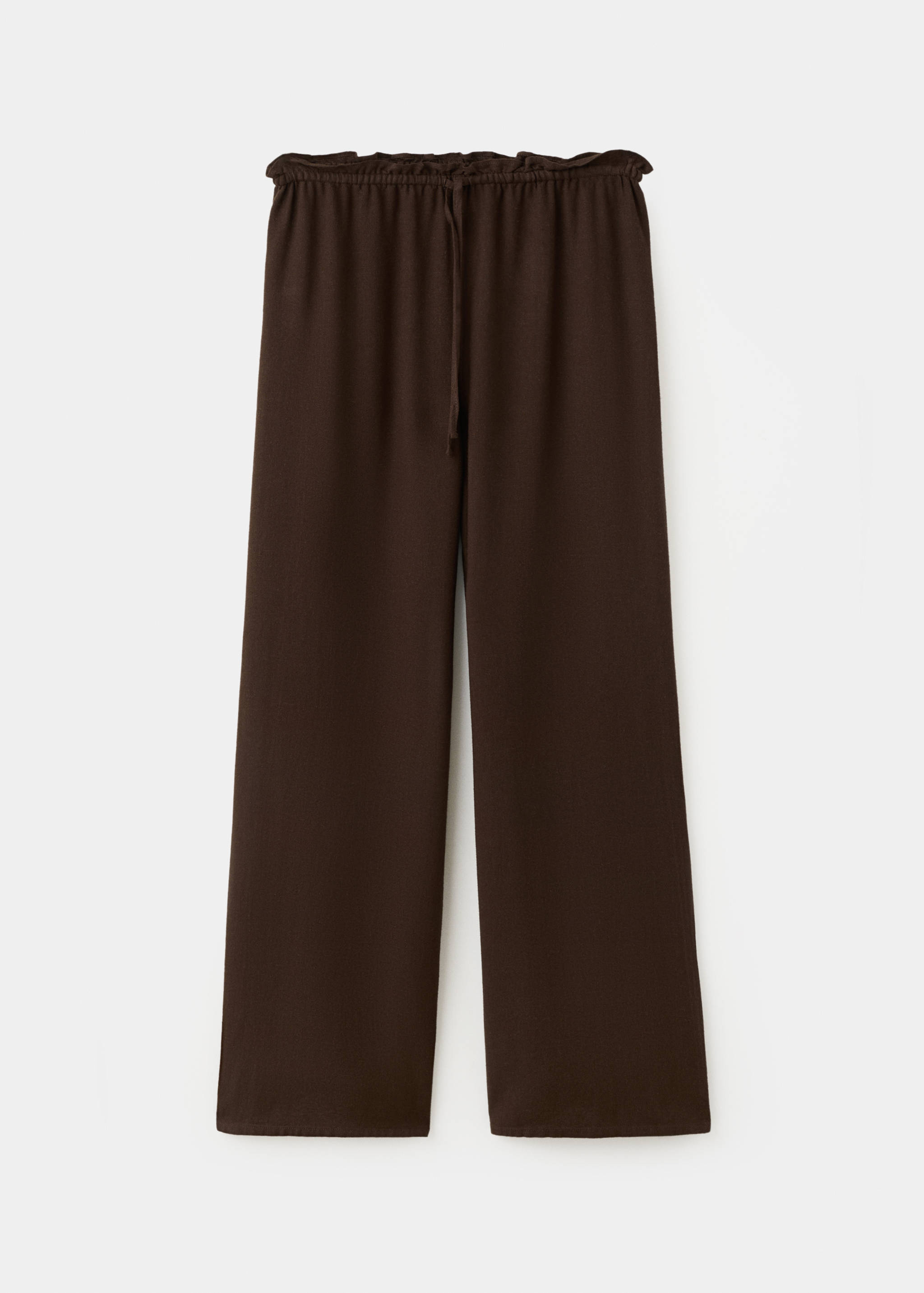 Leinenhose mit Schleifendetail - Artikel ohne Model