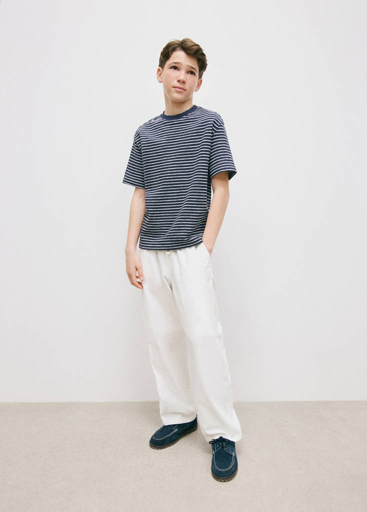Pantalón lino algodón