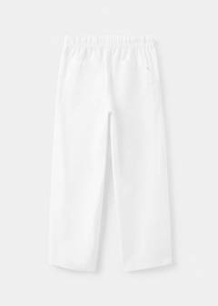 Cotton linen-blend trousers — White 6