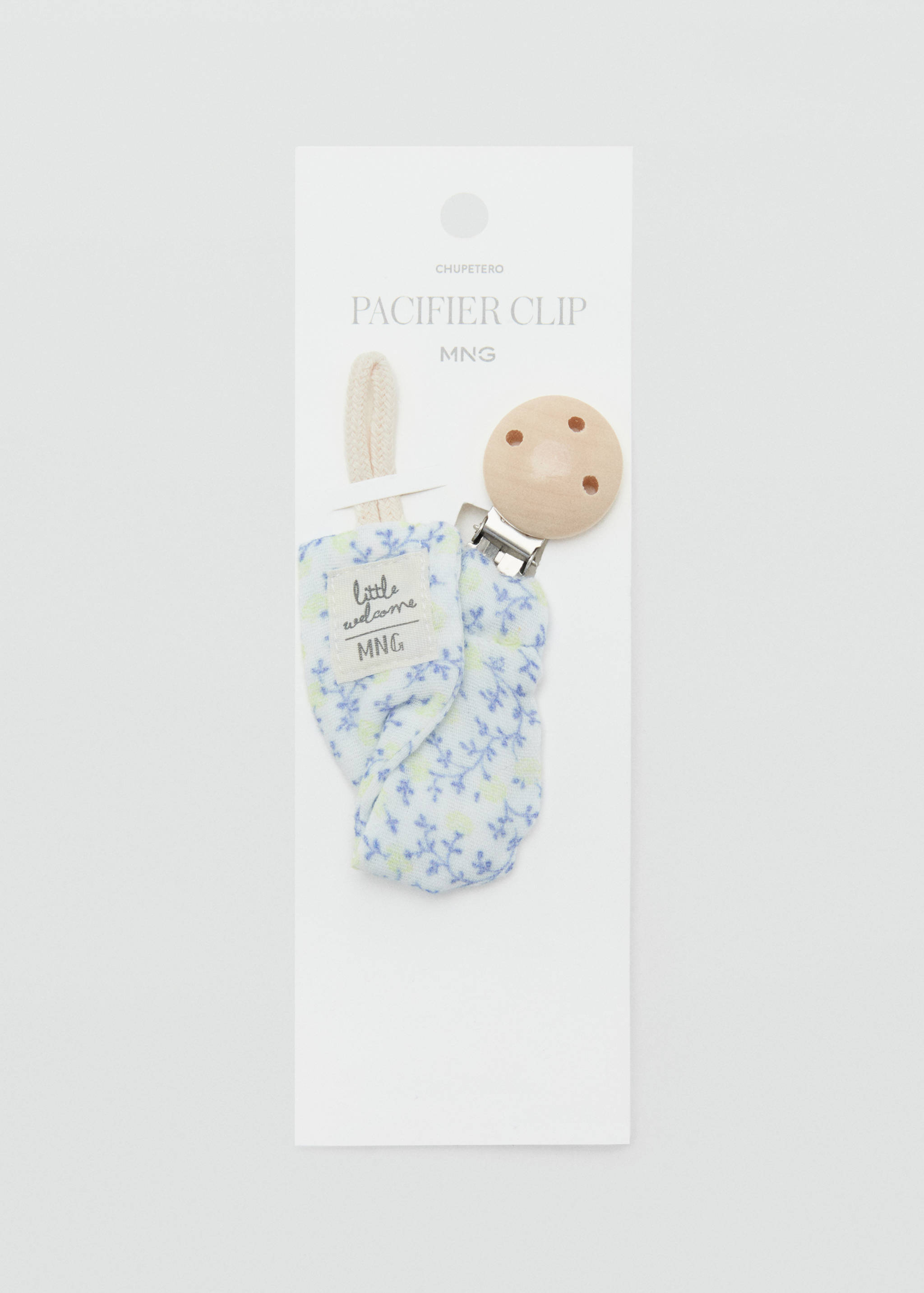 Chupetero algodón floral - Detalle del artículo 1