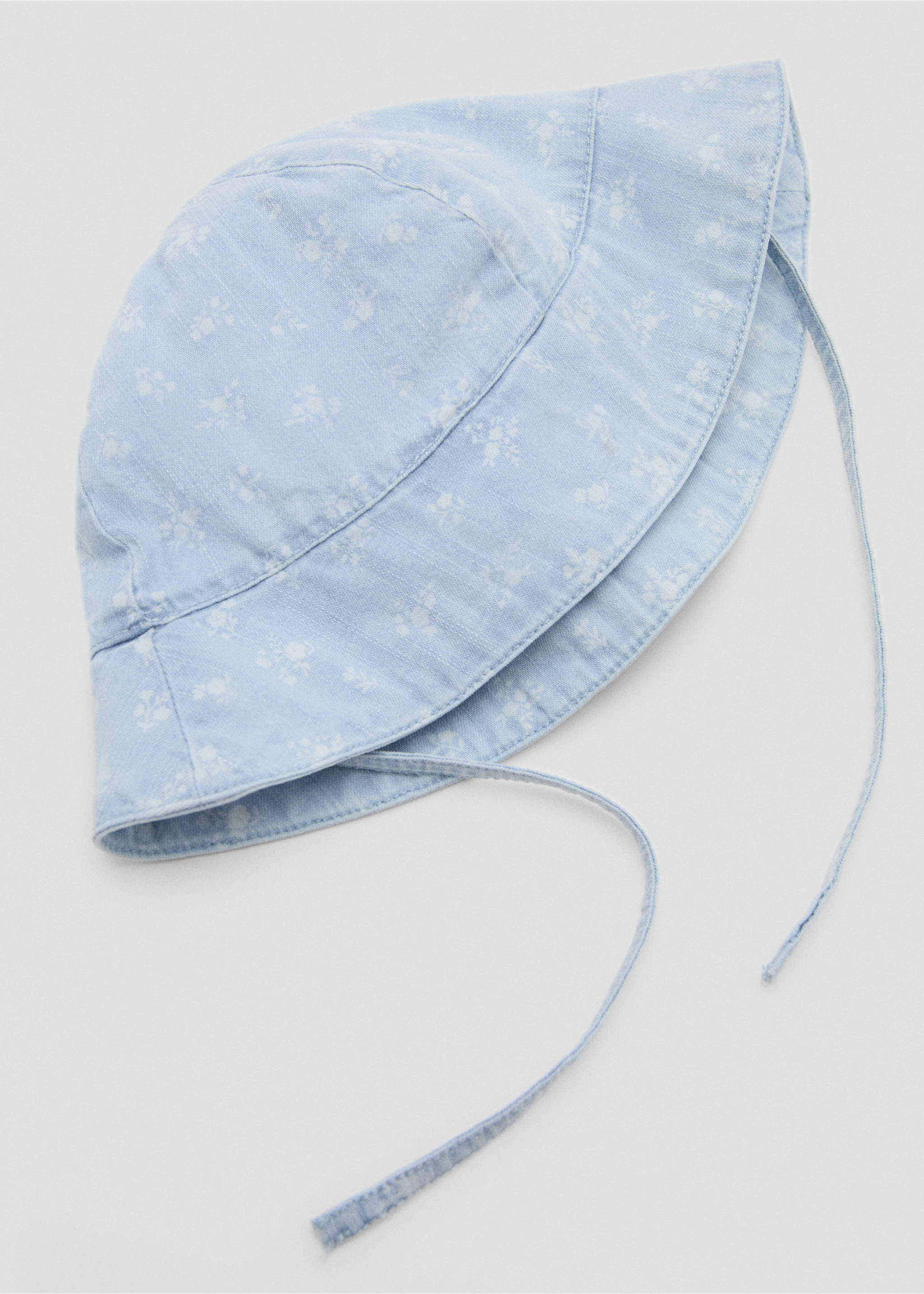Bucket print hat - Details of the article 2, Light Blue. Ref: 27036727-00.