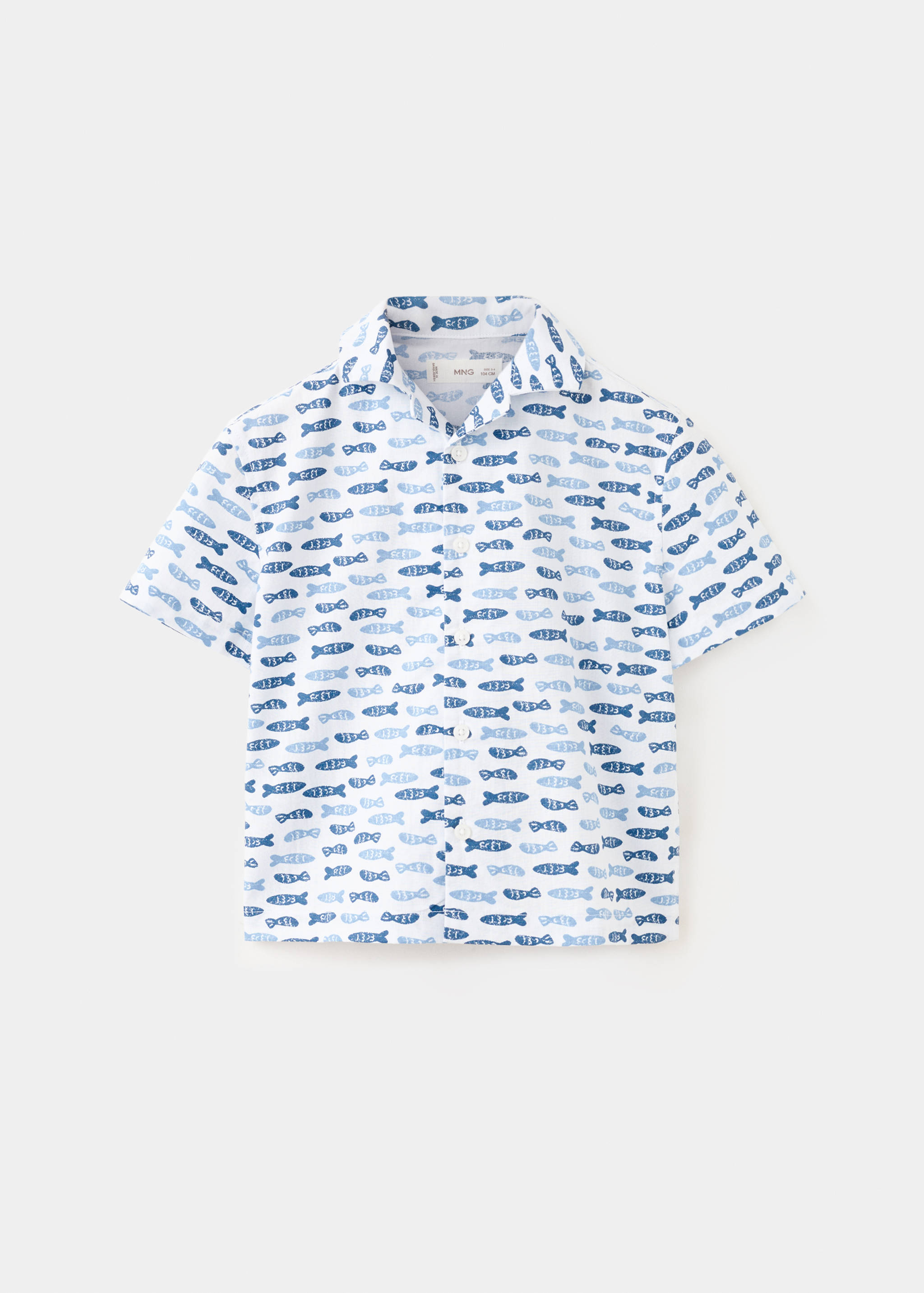 Camisa manga corta estampada - Artículo sin modelo