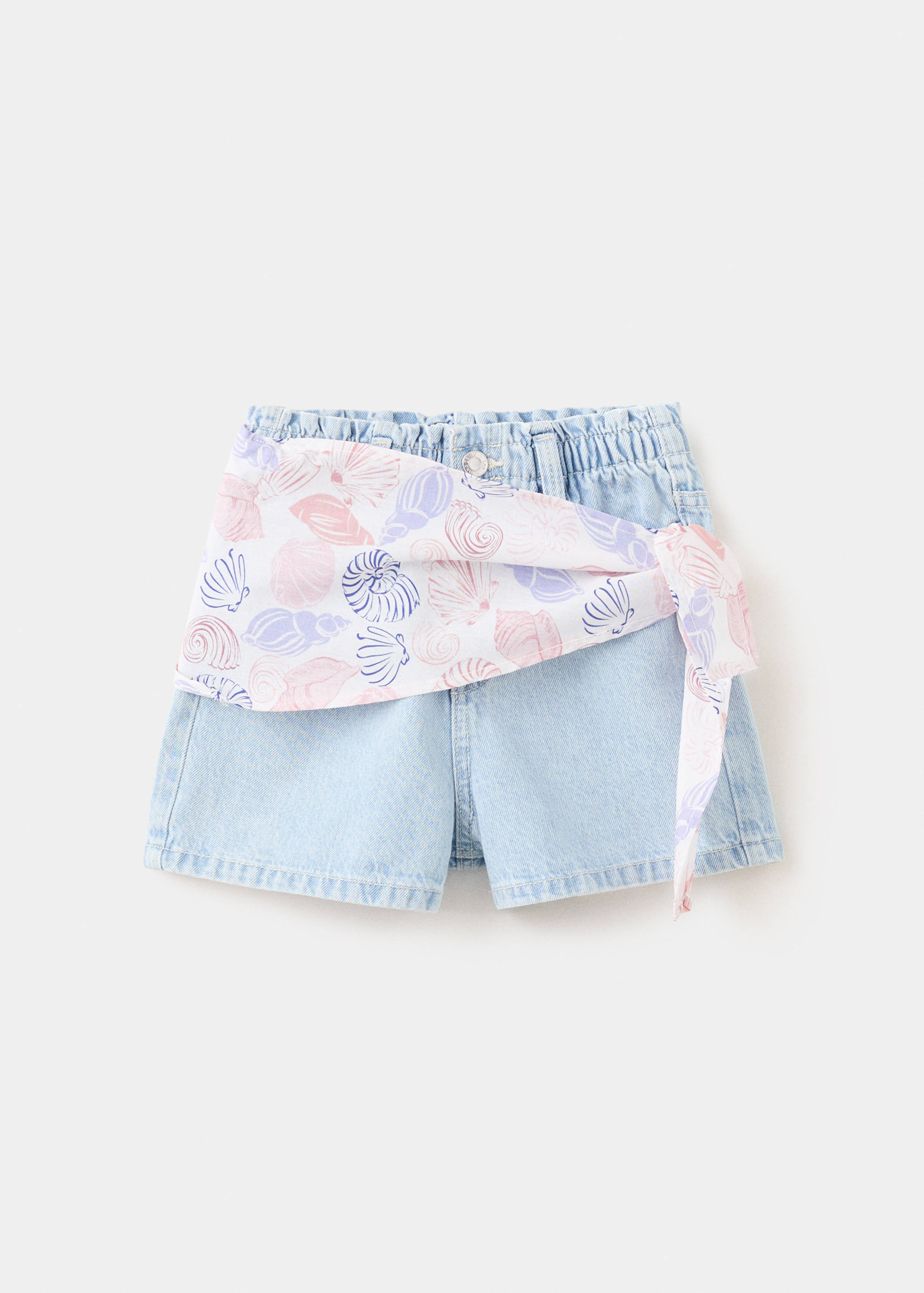 Шорты с многофункциональным декоративным платком - Изделие без модели