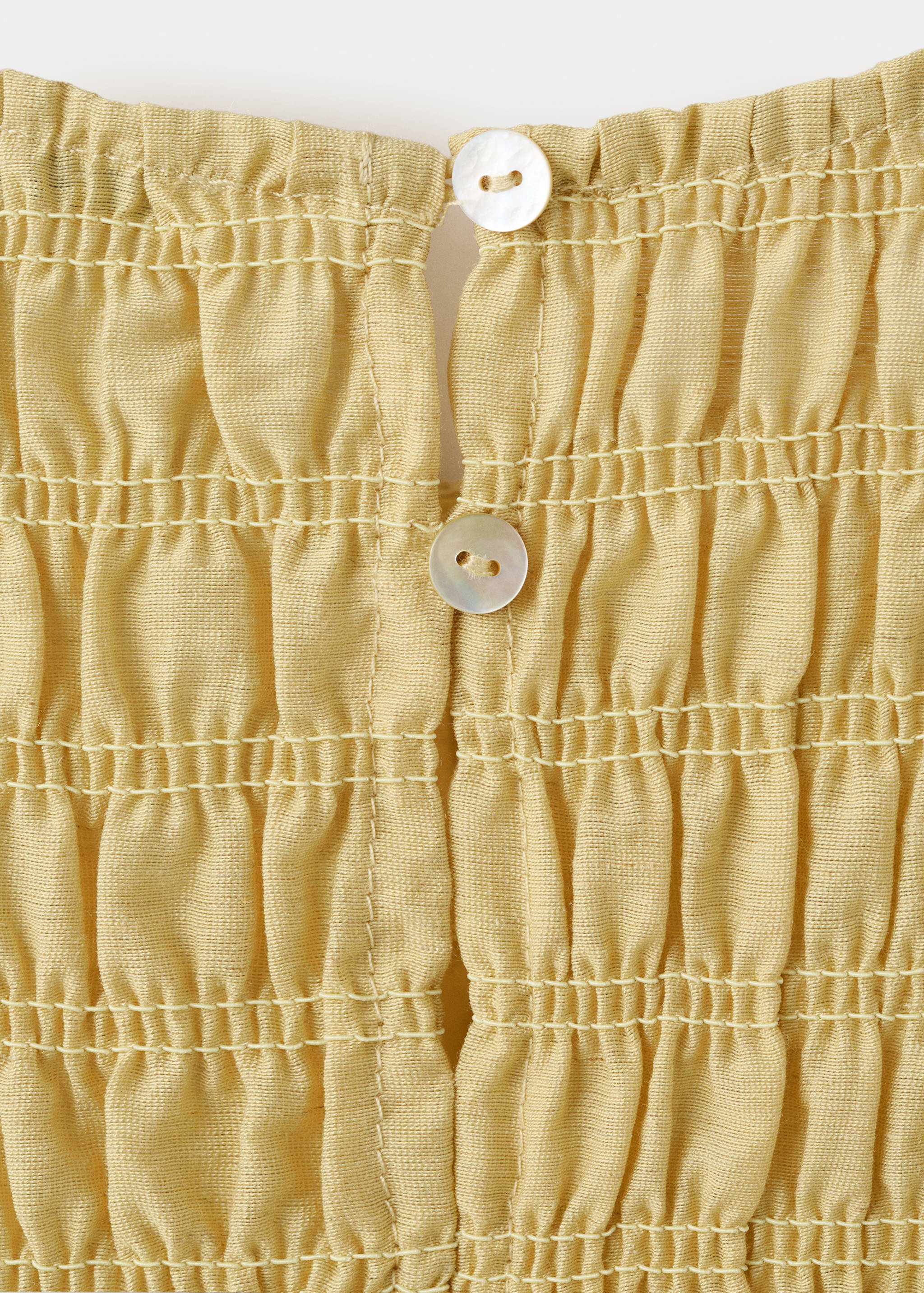 Blouse with gathered bows - Details of the article 0