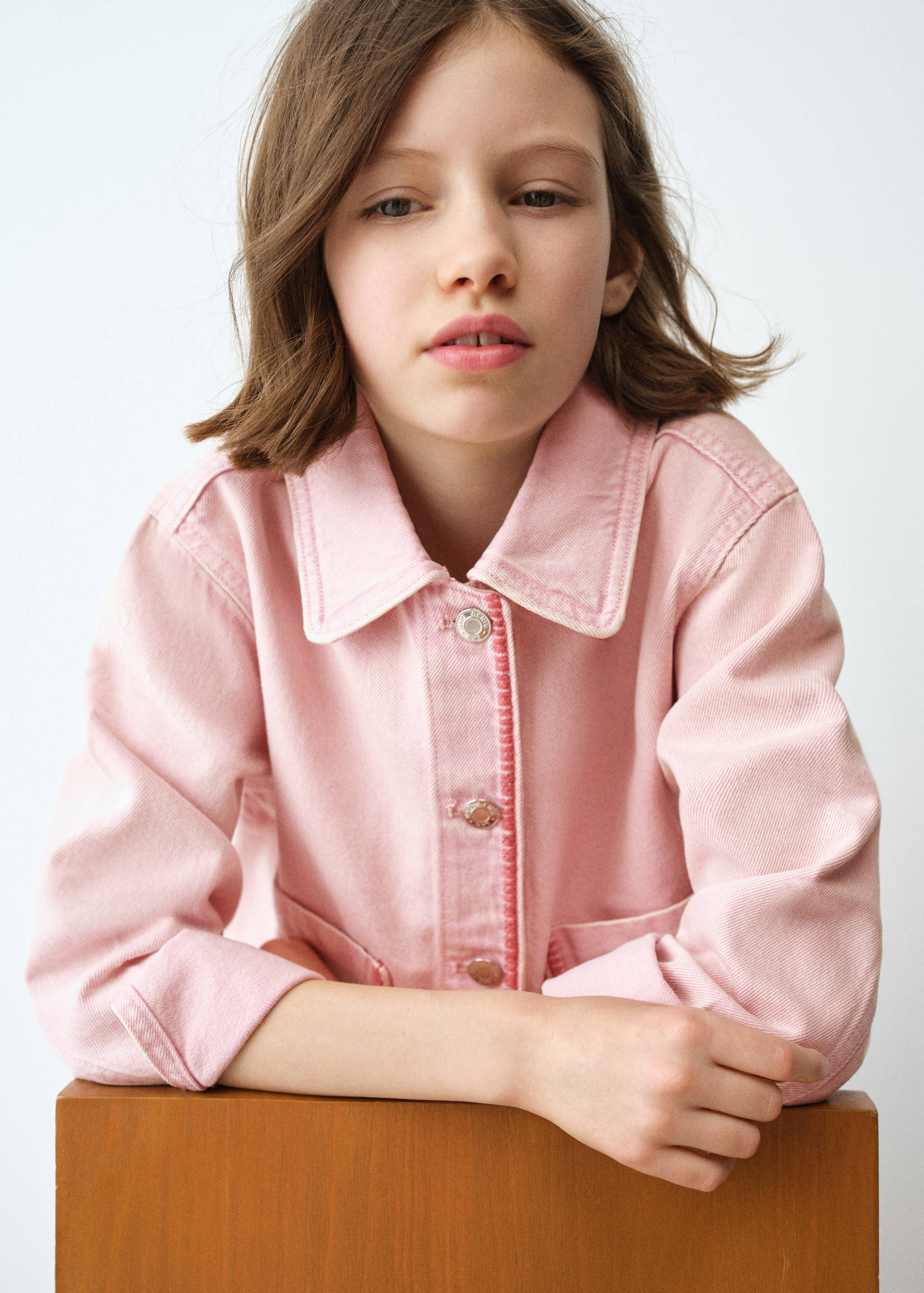 Blouson jean détails brodés - Détail de l'article 1