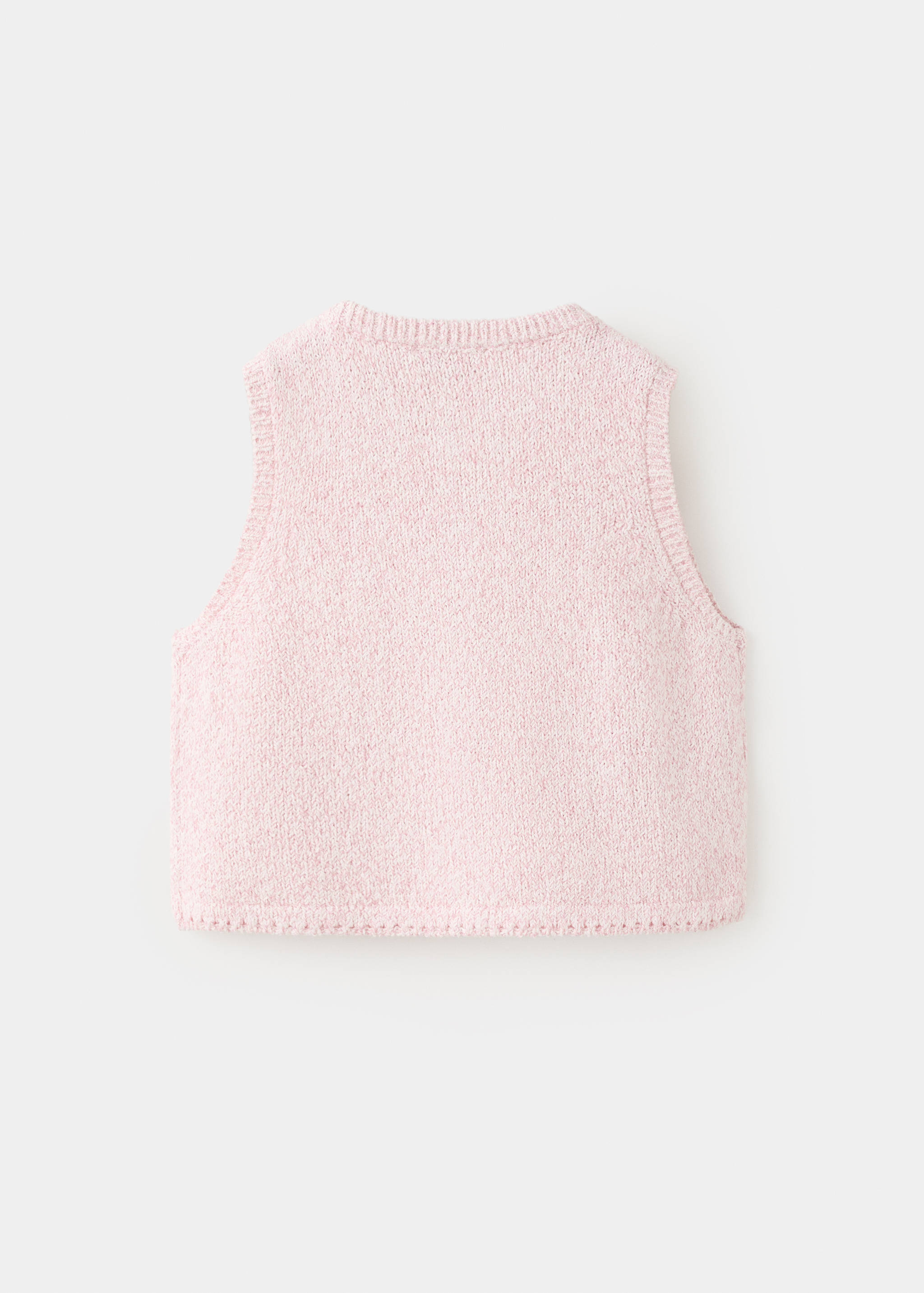 Chaleco punto botones - Reverso del artículo