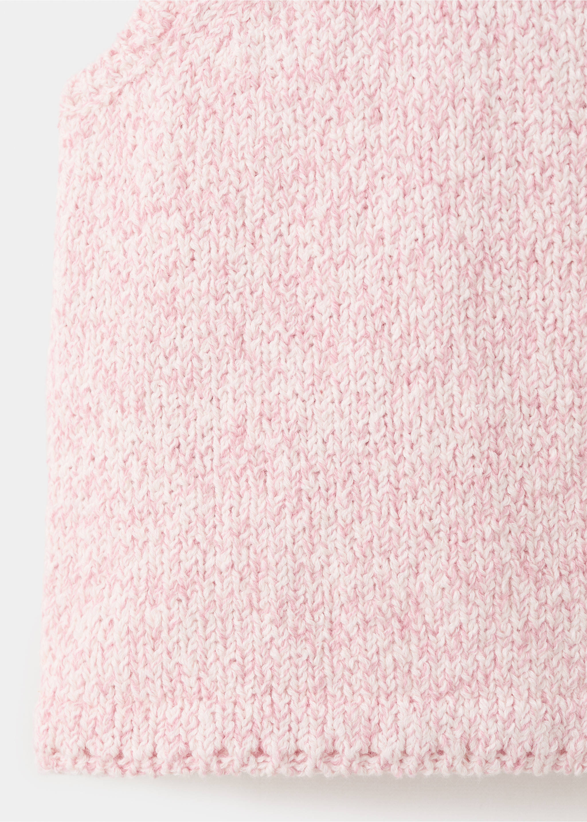 Chaleco punto botones - Detalle del artículo 0, Rosa. Ref: 27036743-00.