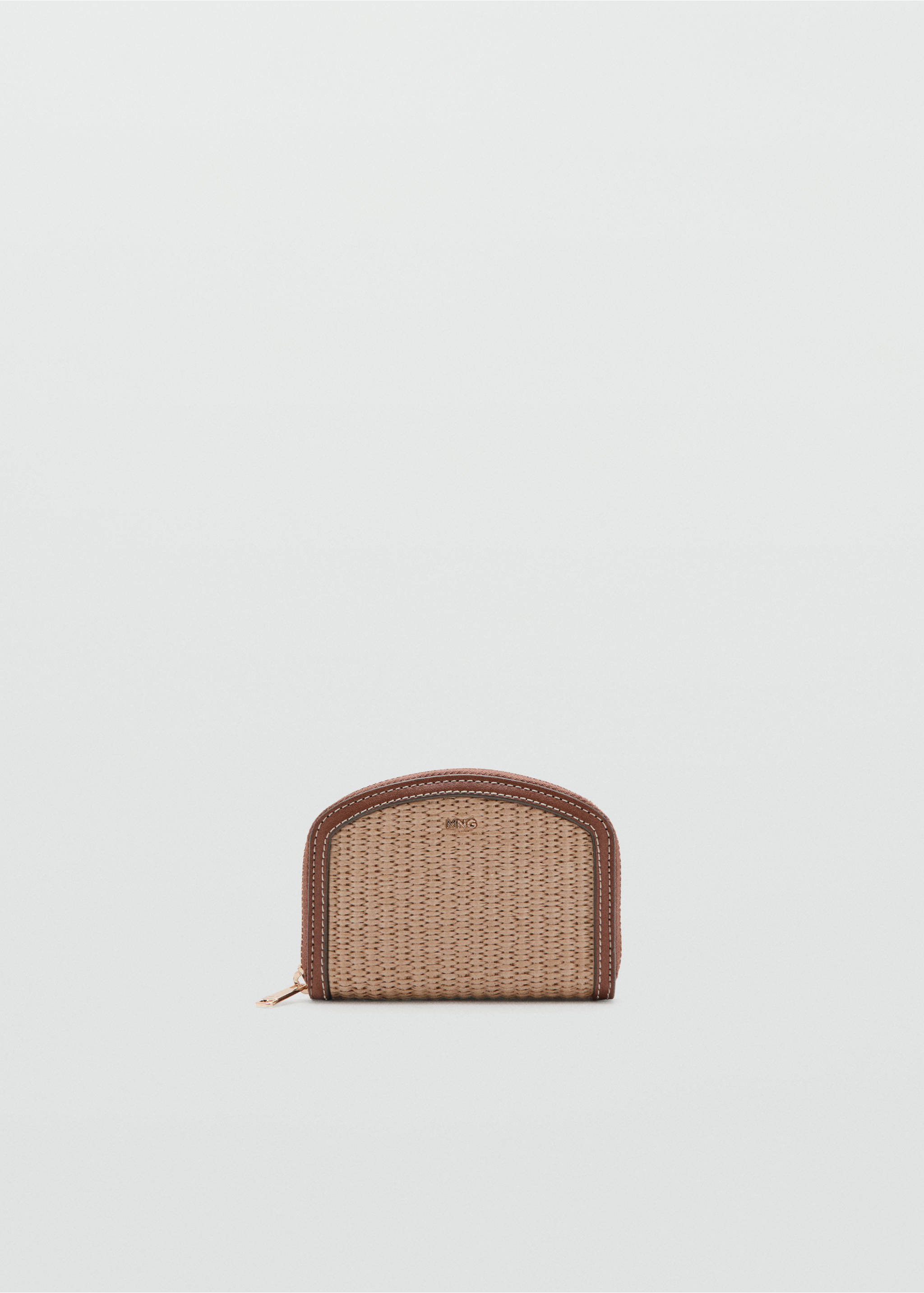 Medium texture wallet - Article without model, Beige. Ref: 27036748-00.