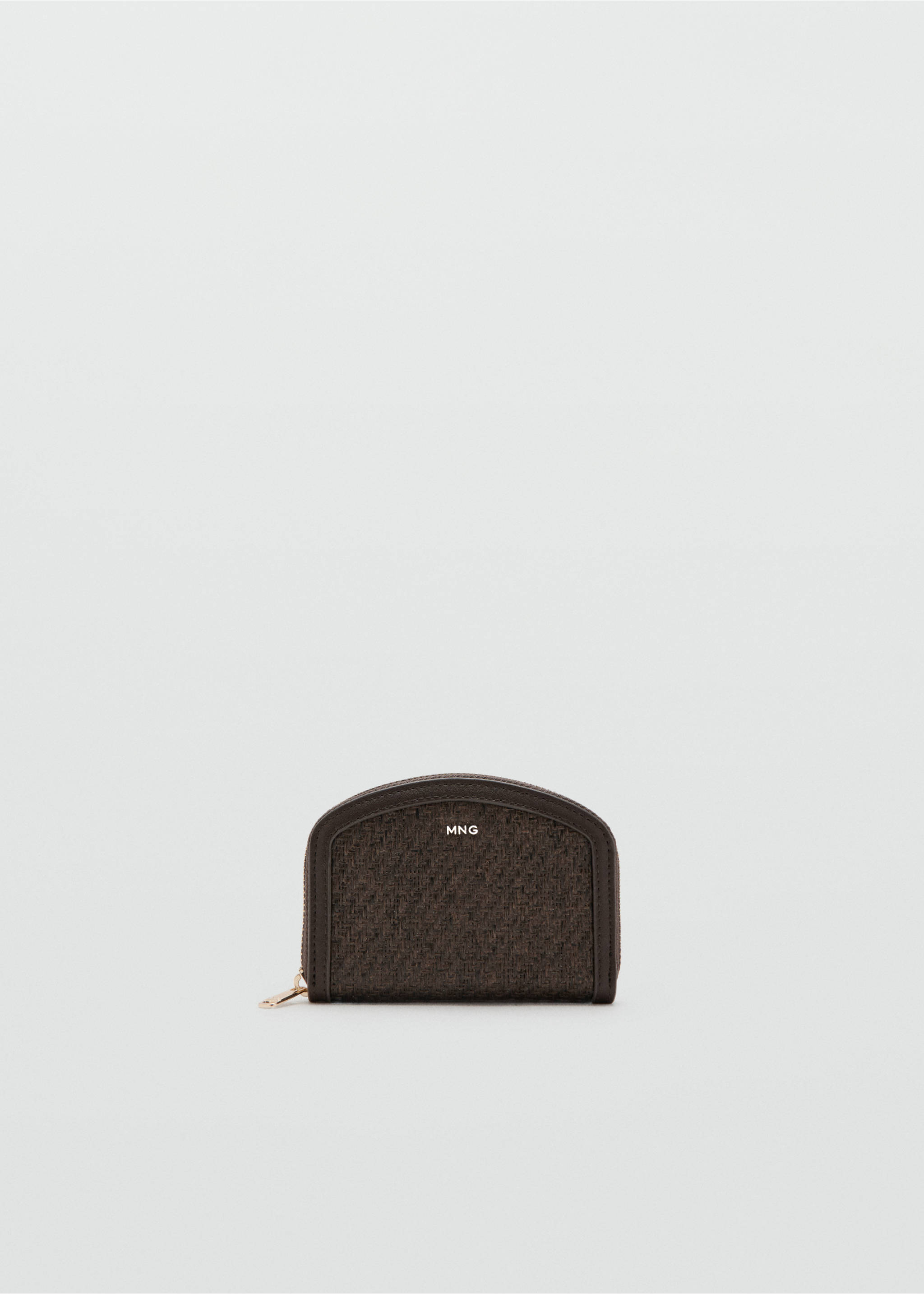 Medium texture wallet - Article without model, Chocolate. Ref: 27036749-00.