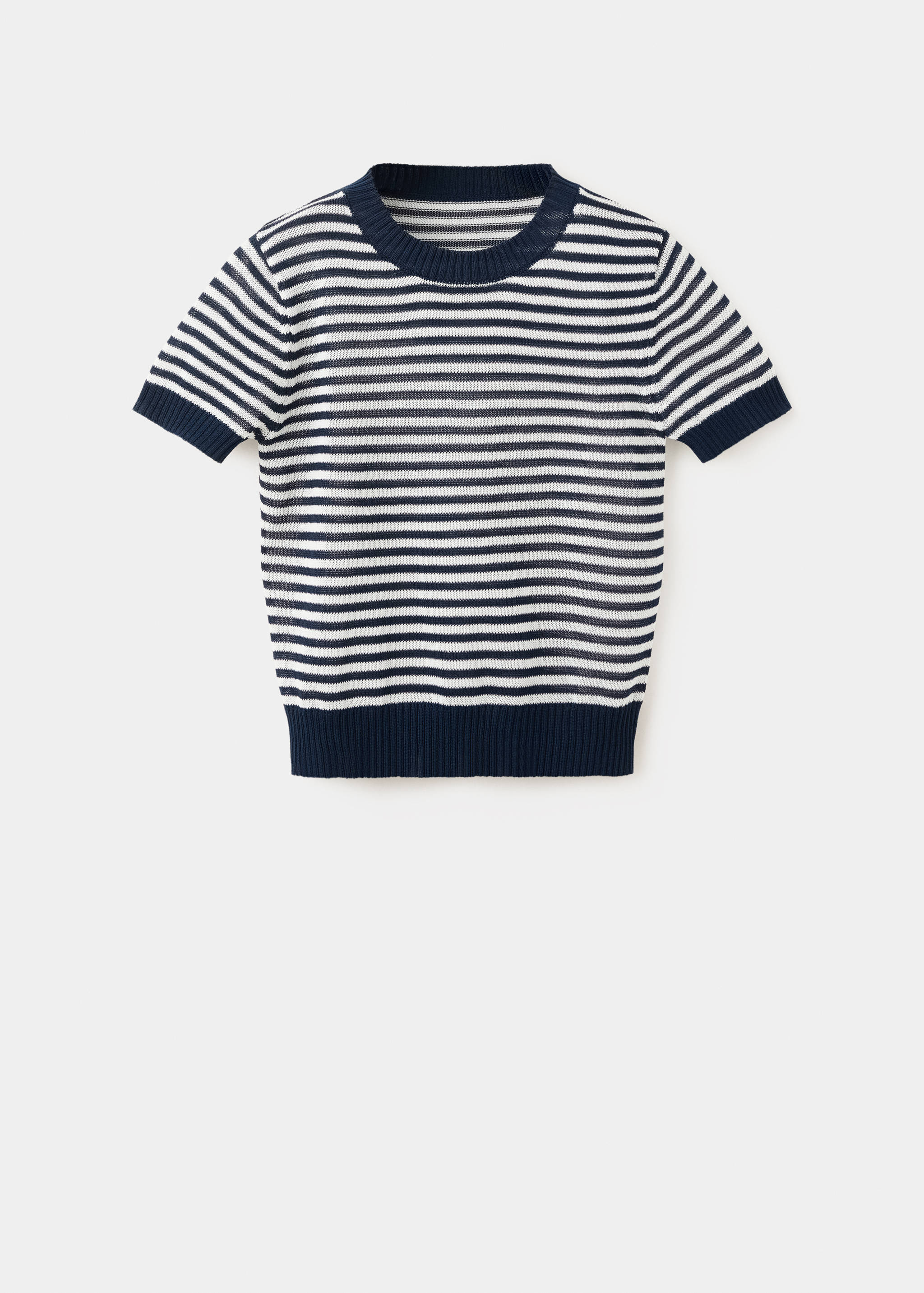 Crop striped sweater - Article without model