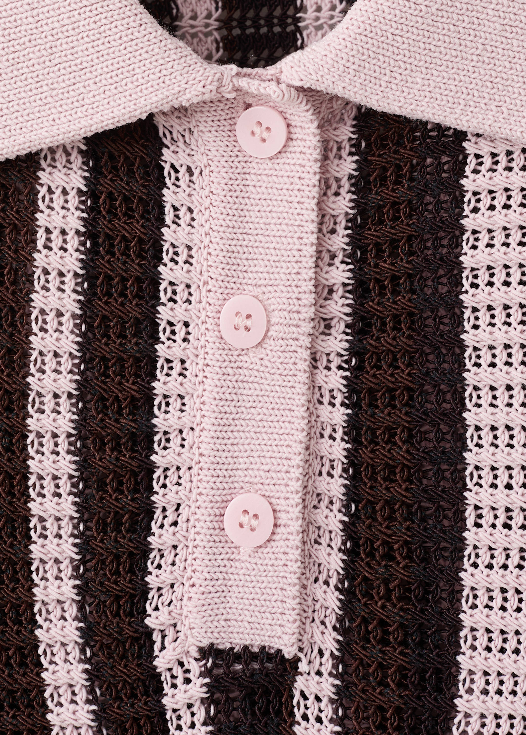 Knitted polo-neck sweater - Details of the article 8