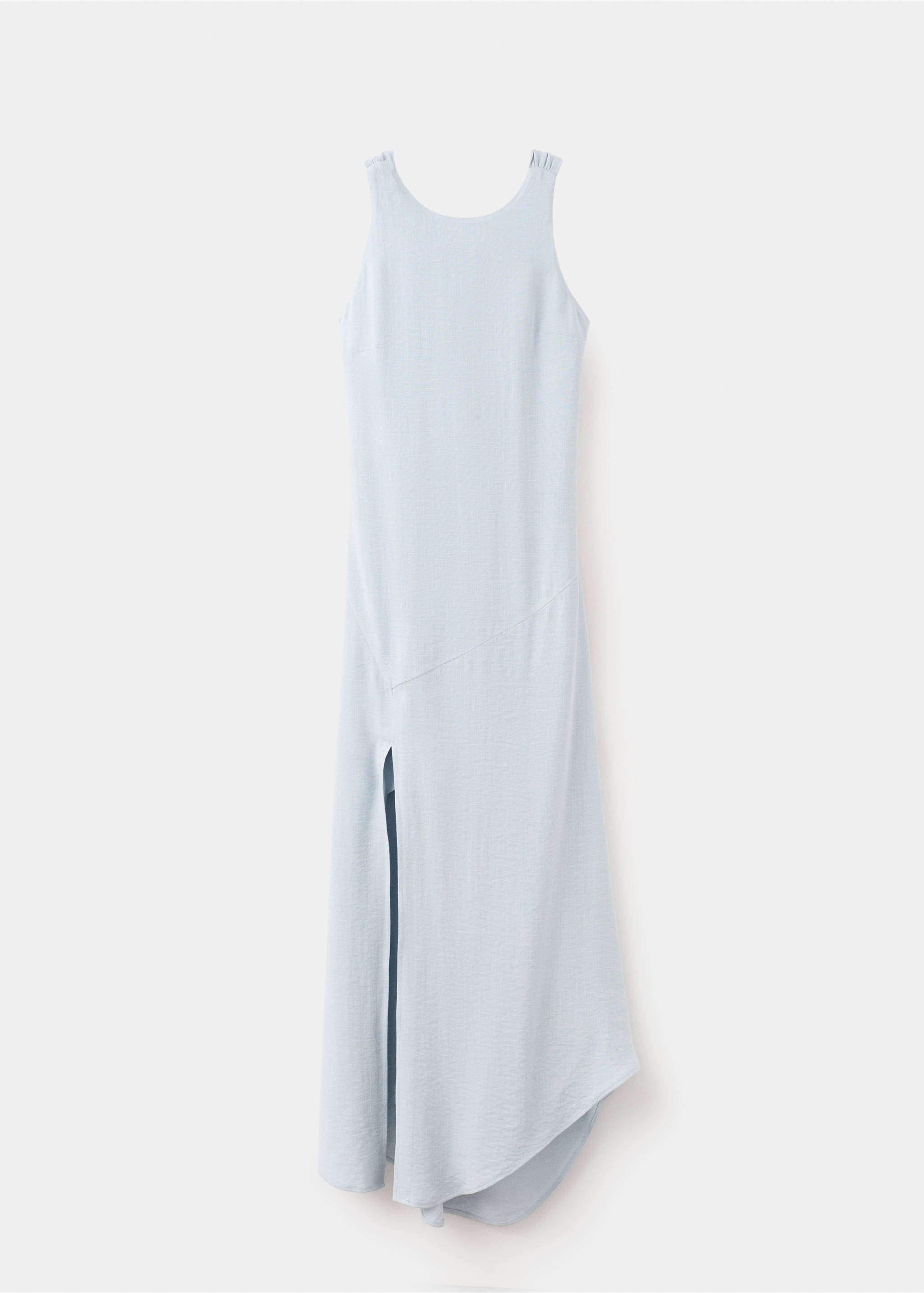 Cross-back flowing dress - Article without model