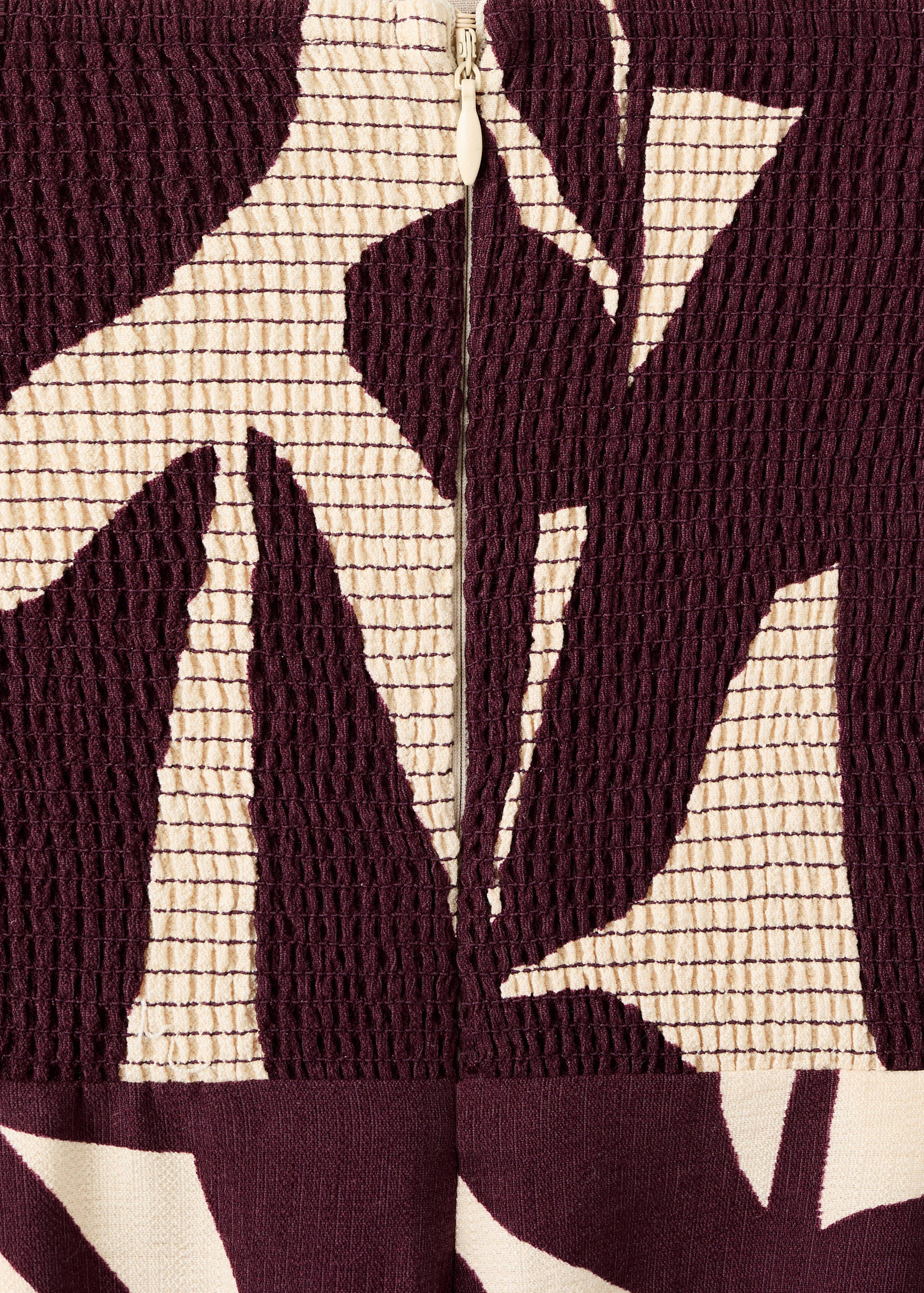 Strapless jumpsuit met print - Detail van het artikel 0