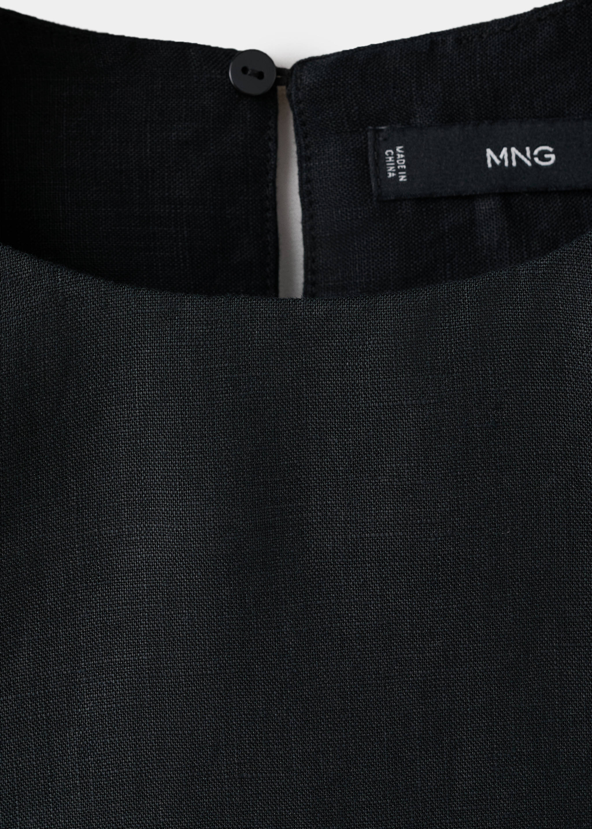 Top crop 100 % lin - Détail de l'article 0