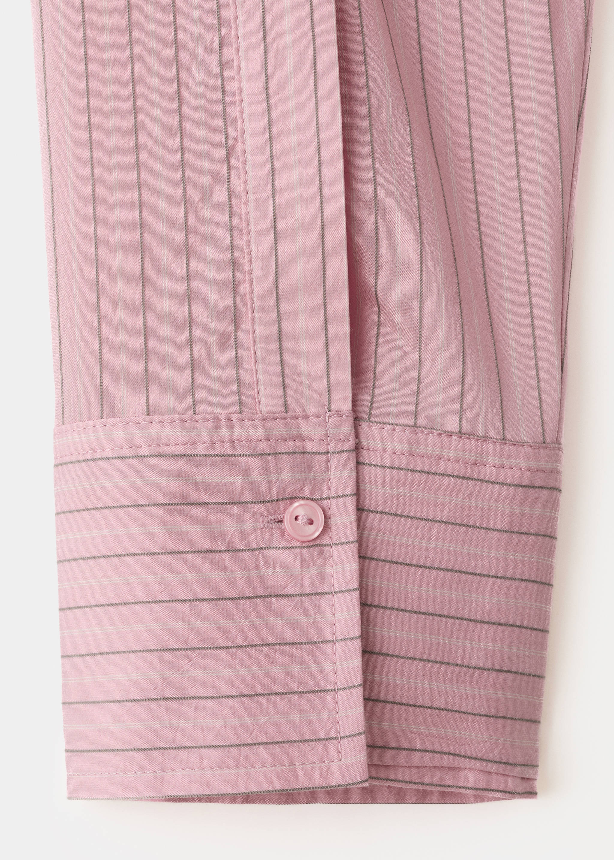 Lyocell striped shirt - Details of the article 0
