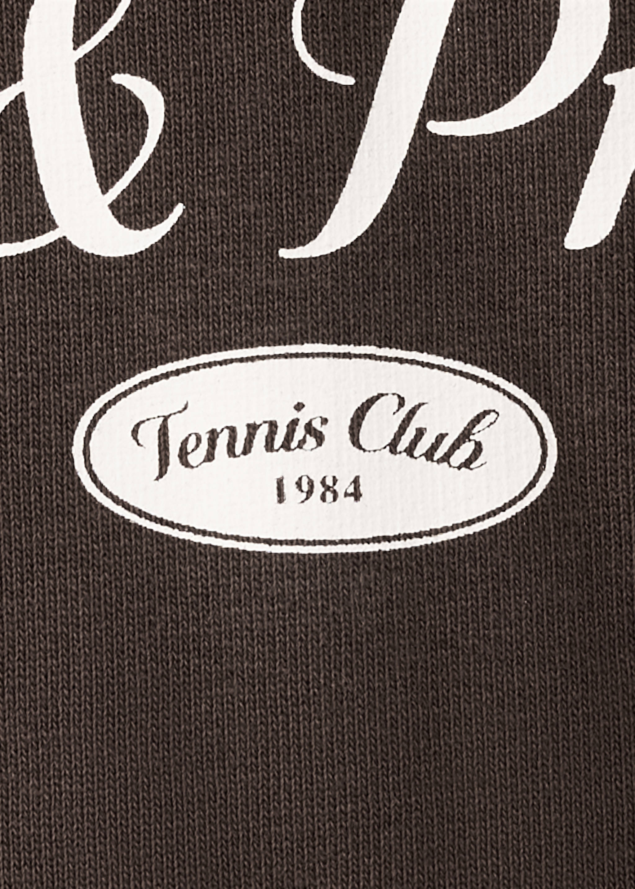 Толстовка оверсайз с принтованной надписью - Деталь изделия 8