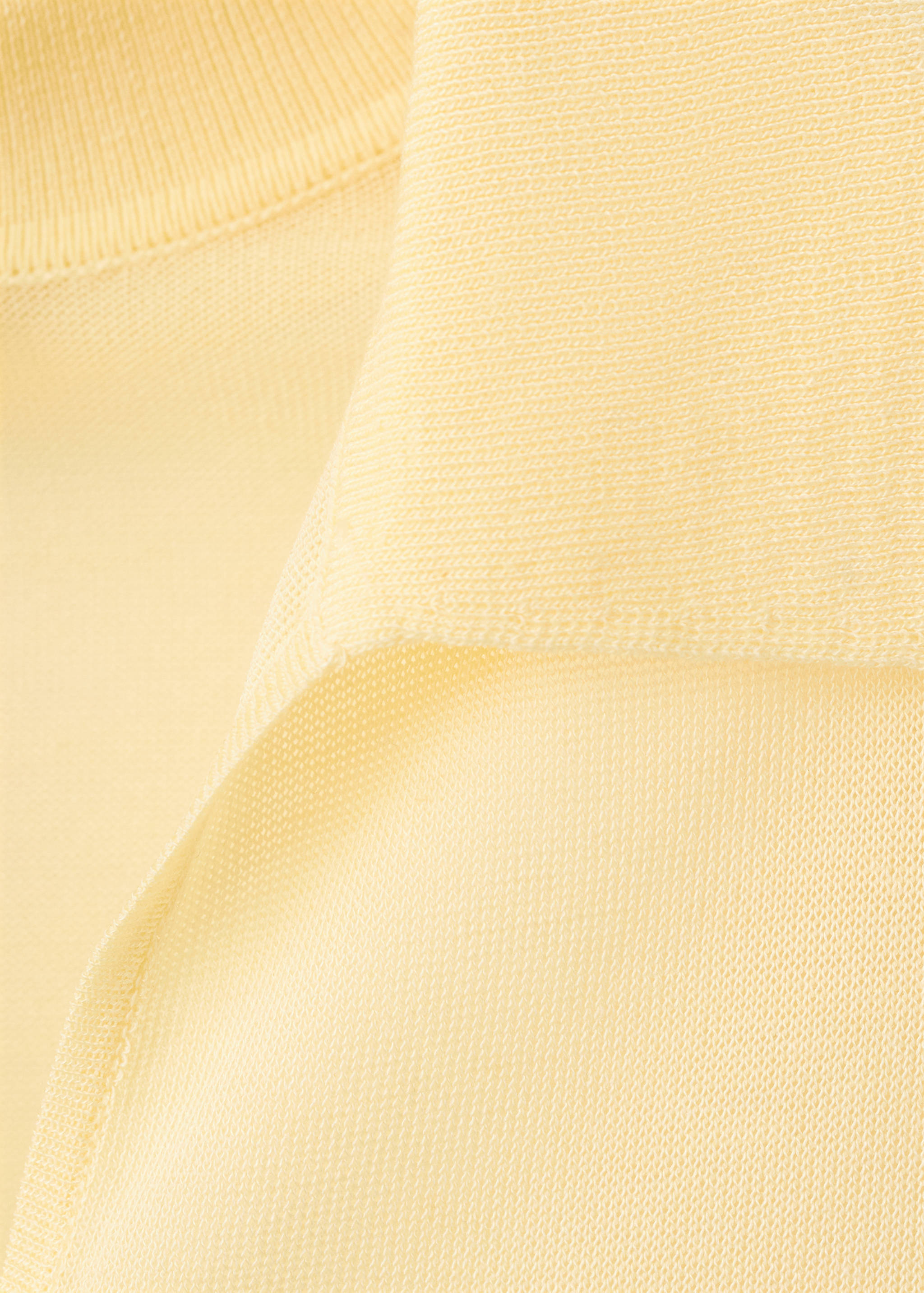 Lyocell polo neck jersey - Details of the article 8