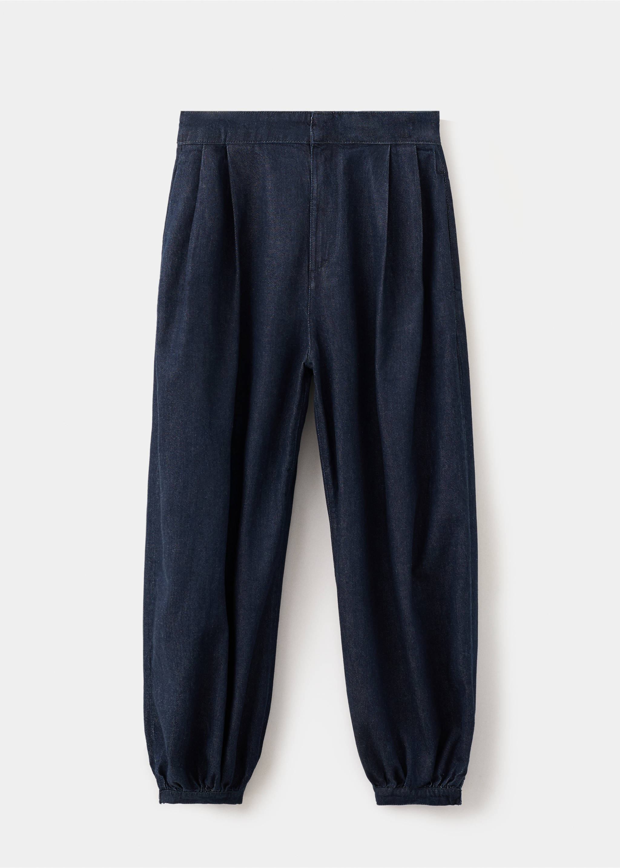 Jean balloon taille normale - Article sans modèle, Bleu. Ref: 27037167-00.