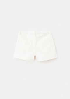 Studded pocket shorts — White 7