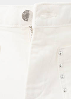 Studded pocket shorts — White 6