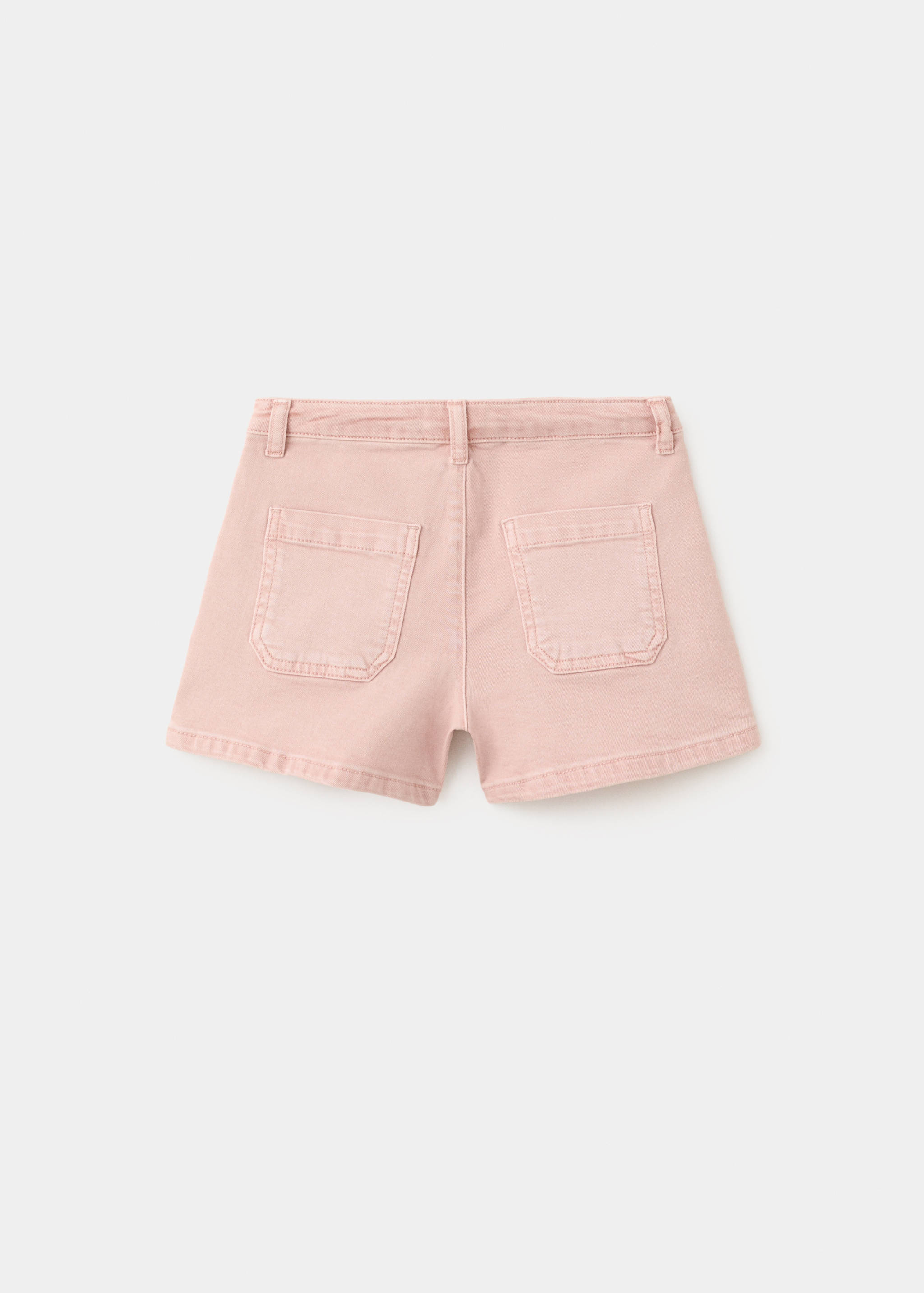 Studded pocket shorts - Reverse of the article