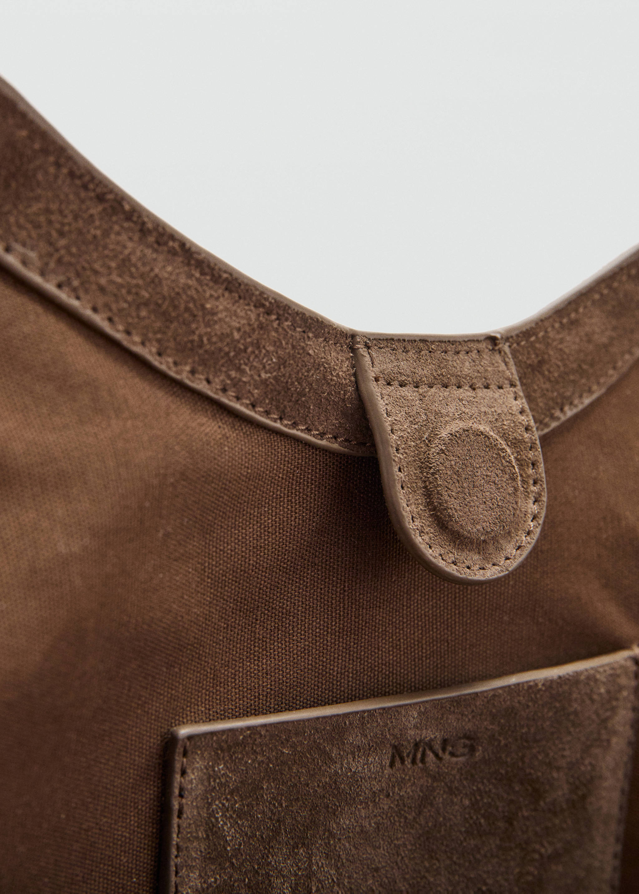 حقيبة يد من جلد السويد - تفاصيل المنتج 3