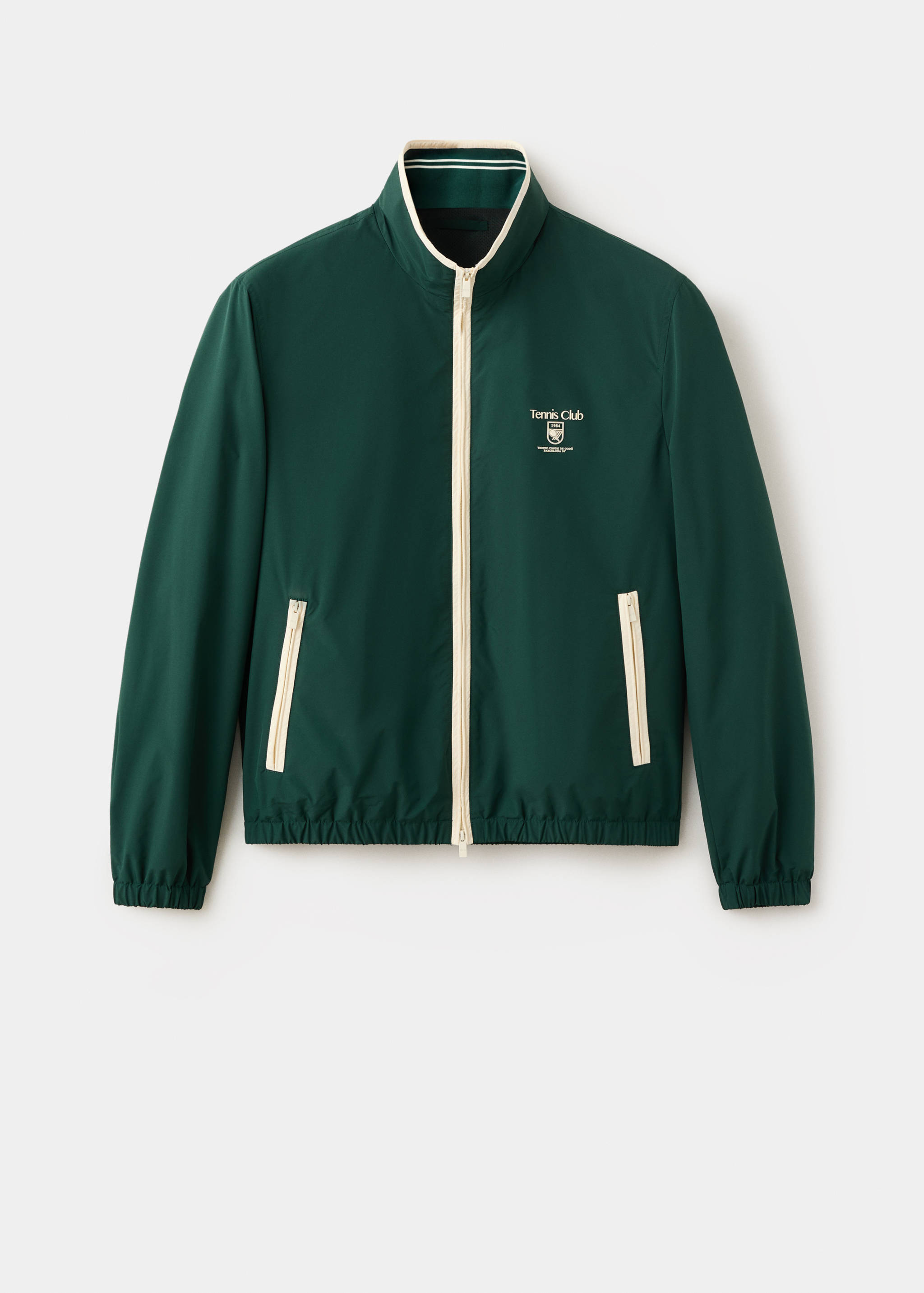 Water-repellent jacket with pockets - Article without model