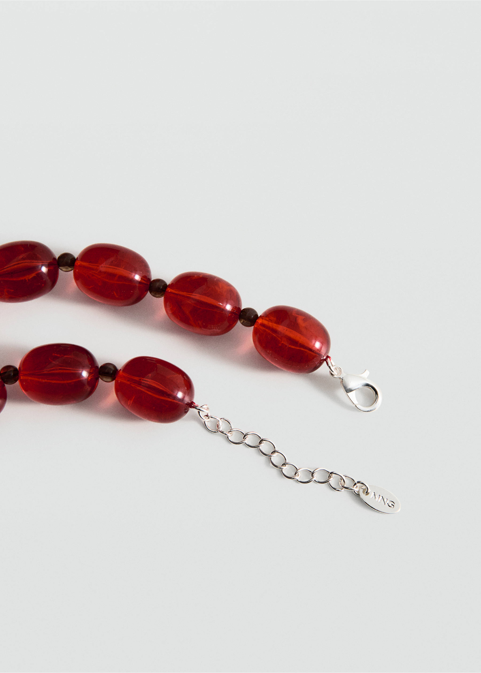 Макси-бусы - Деталь изделия 1, Красно-коричневый. Ref: 27037790-00.