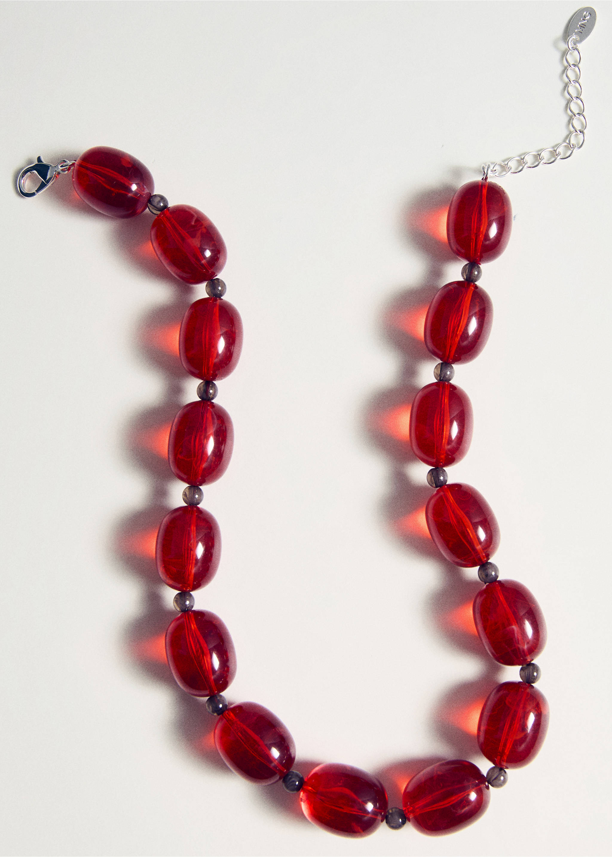 Макси-бусы - Деталь изделия 5, Красно-коричневый. Ref: 27037790-00.