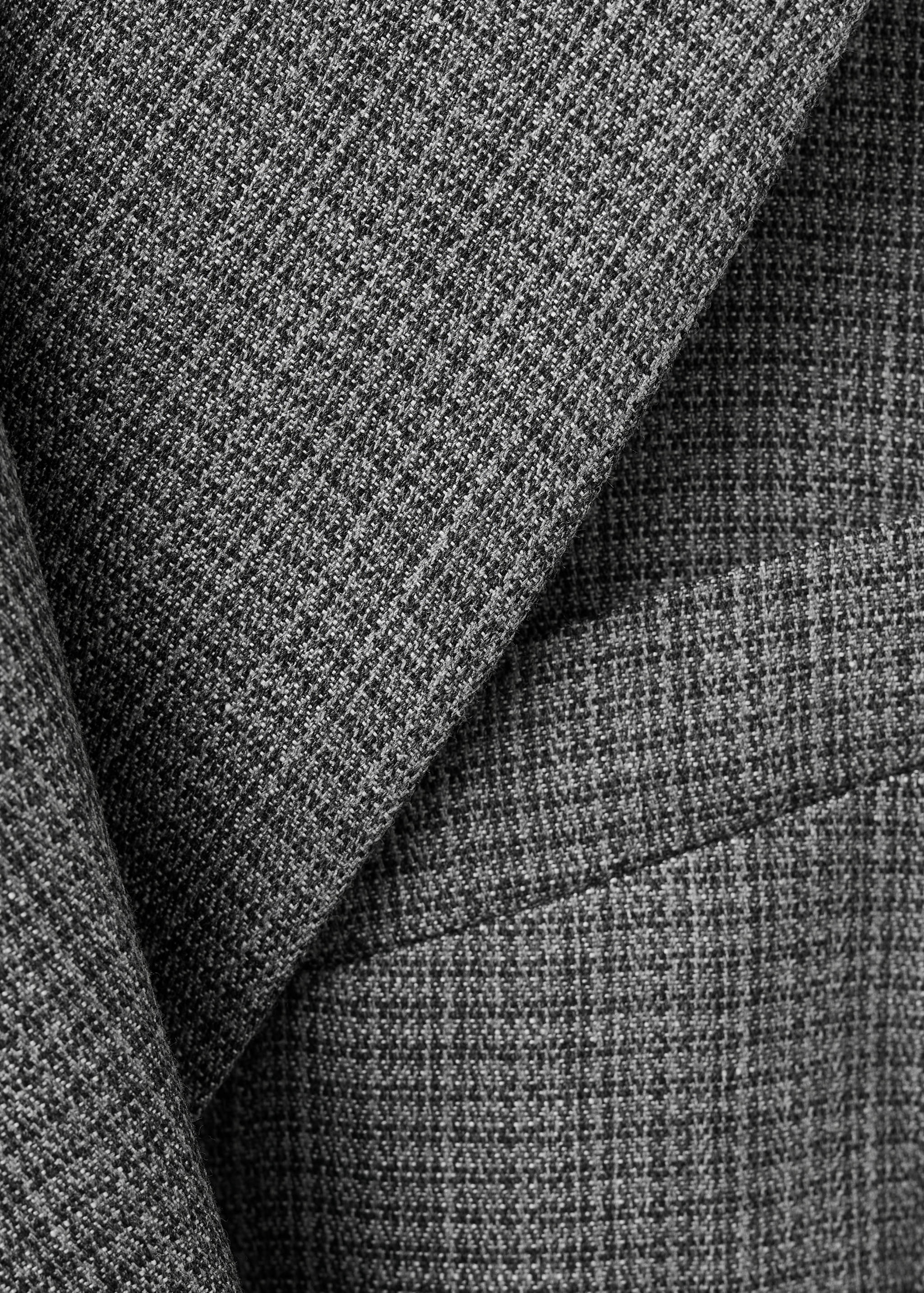 Blazer costume croisé jaspé - Détail de l'article 0