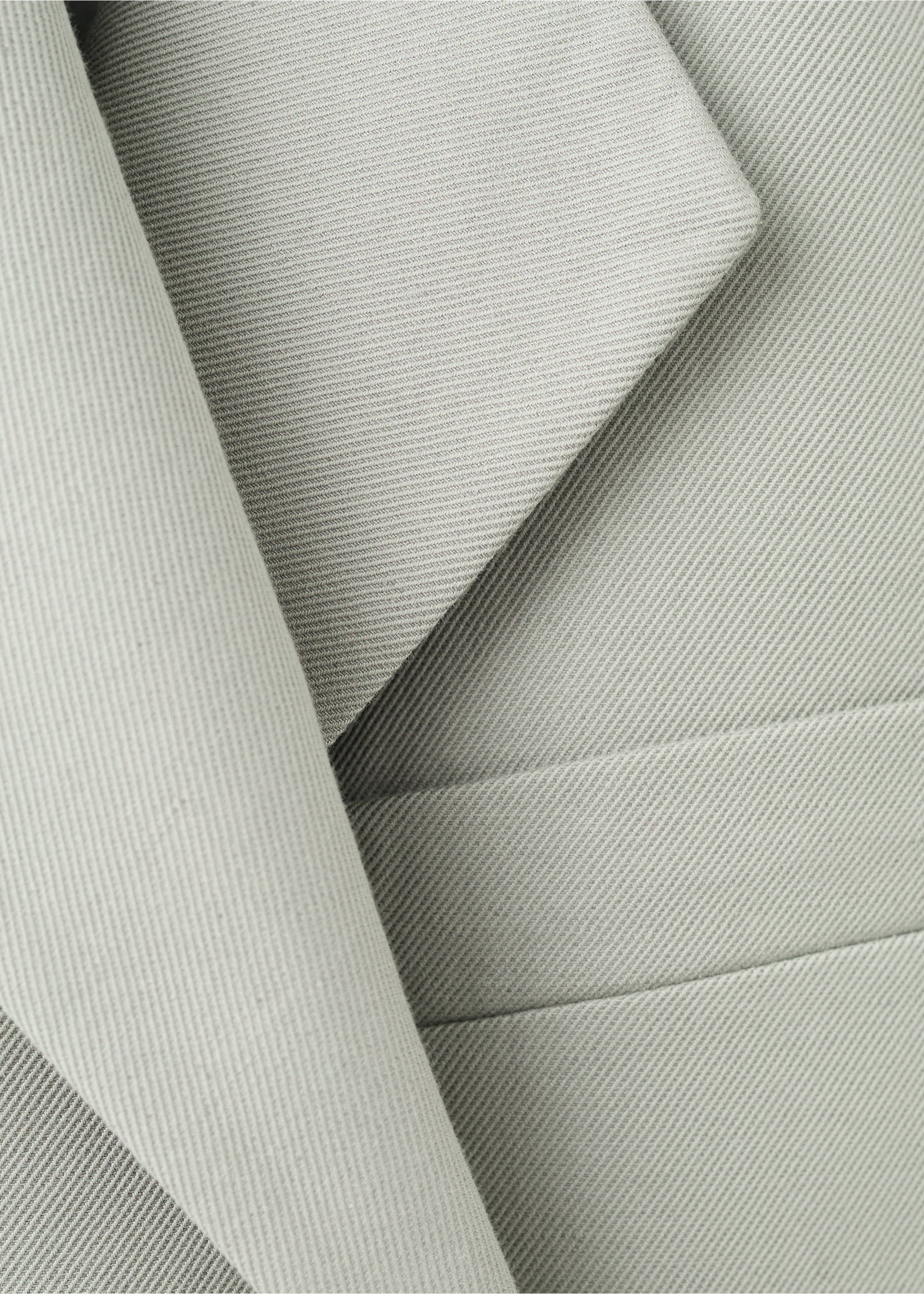 Blazer de costume droit avec poches à rabat - Détail de l'article 0, Gris. Ref: 27037801-00.