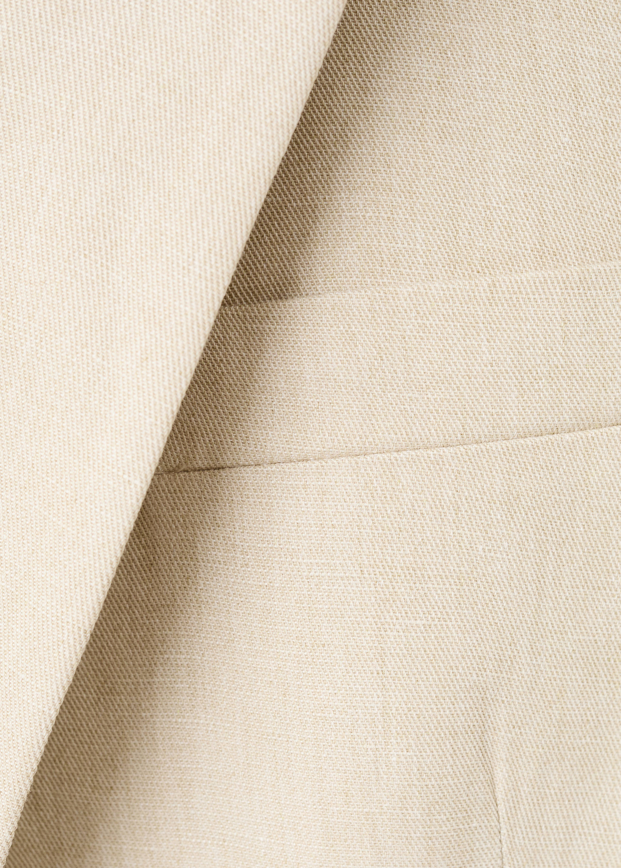 Straight-fit suit blazer - Details of the article 0