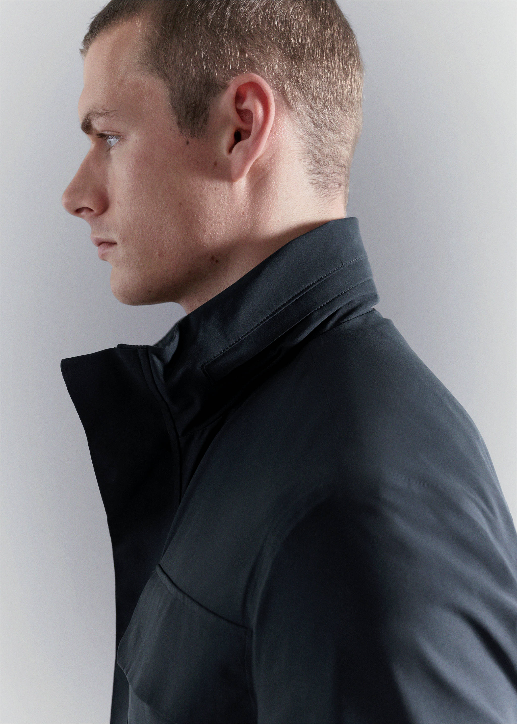 Chaqueta water repellent Thermolite® - Detalle del artículo 1, Azul marino. Ref: 27037895-00.