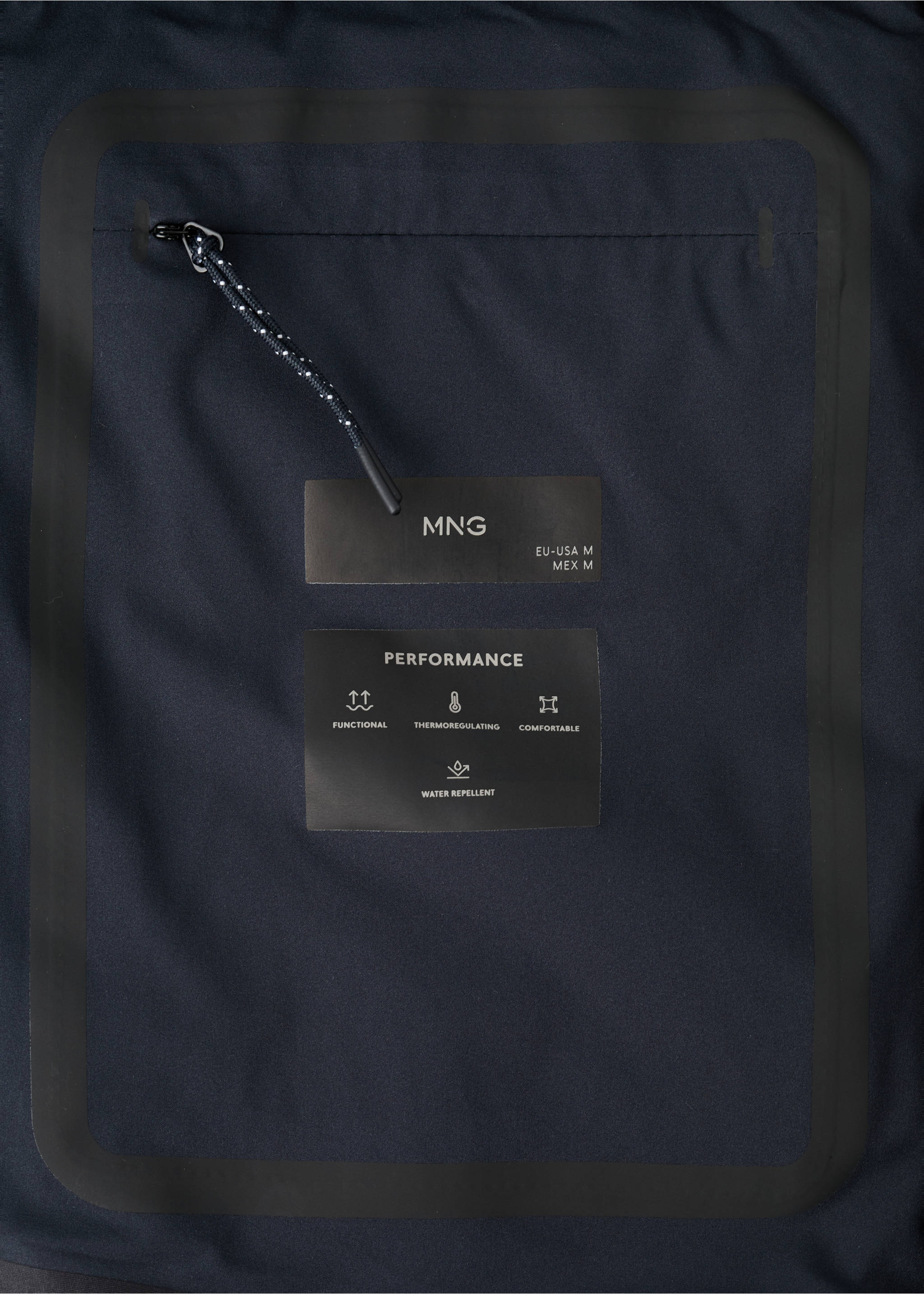 Chaqueta water repellent Thermolite® - Detalle del artículo 0, Azul marino. Ref: 27037895-00.