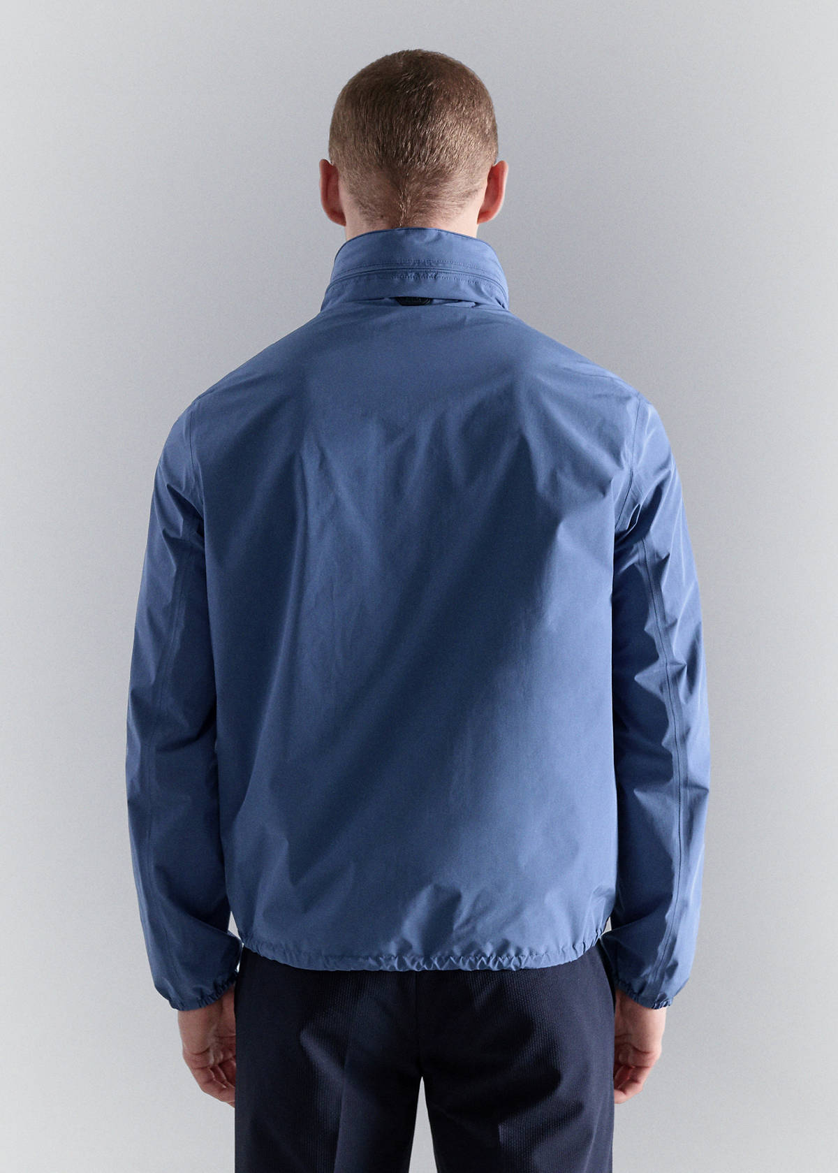 Technical waterproof jacket — Vibrant blue