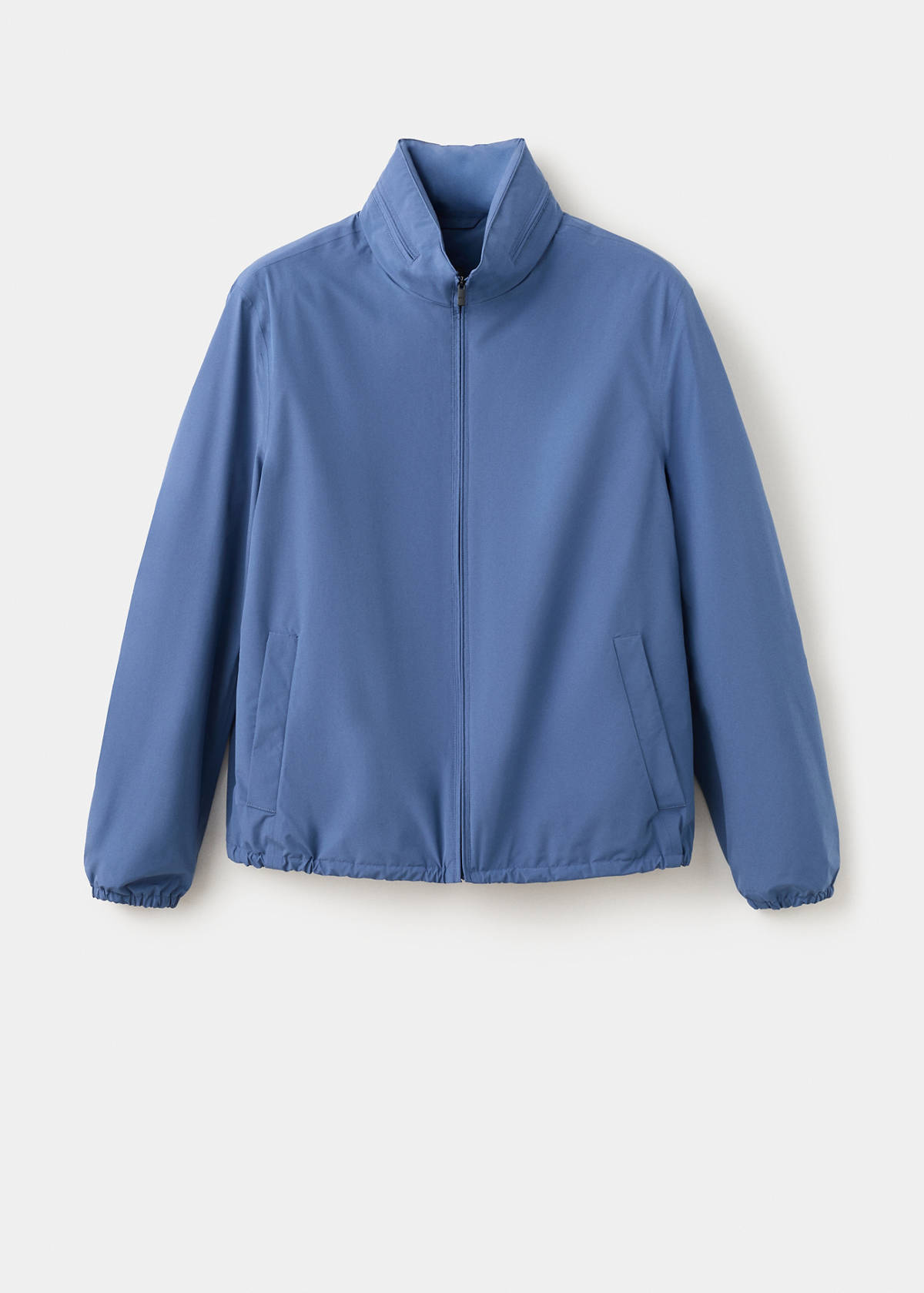 Technical waterproof jacket — Vibrant blue