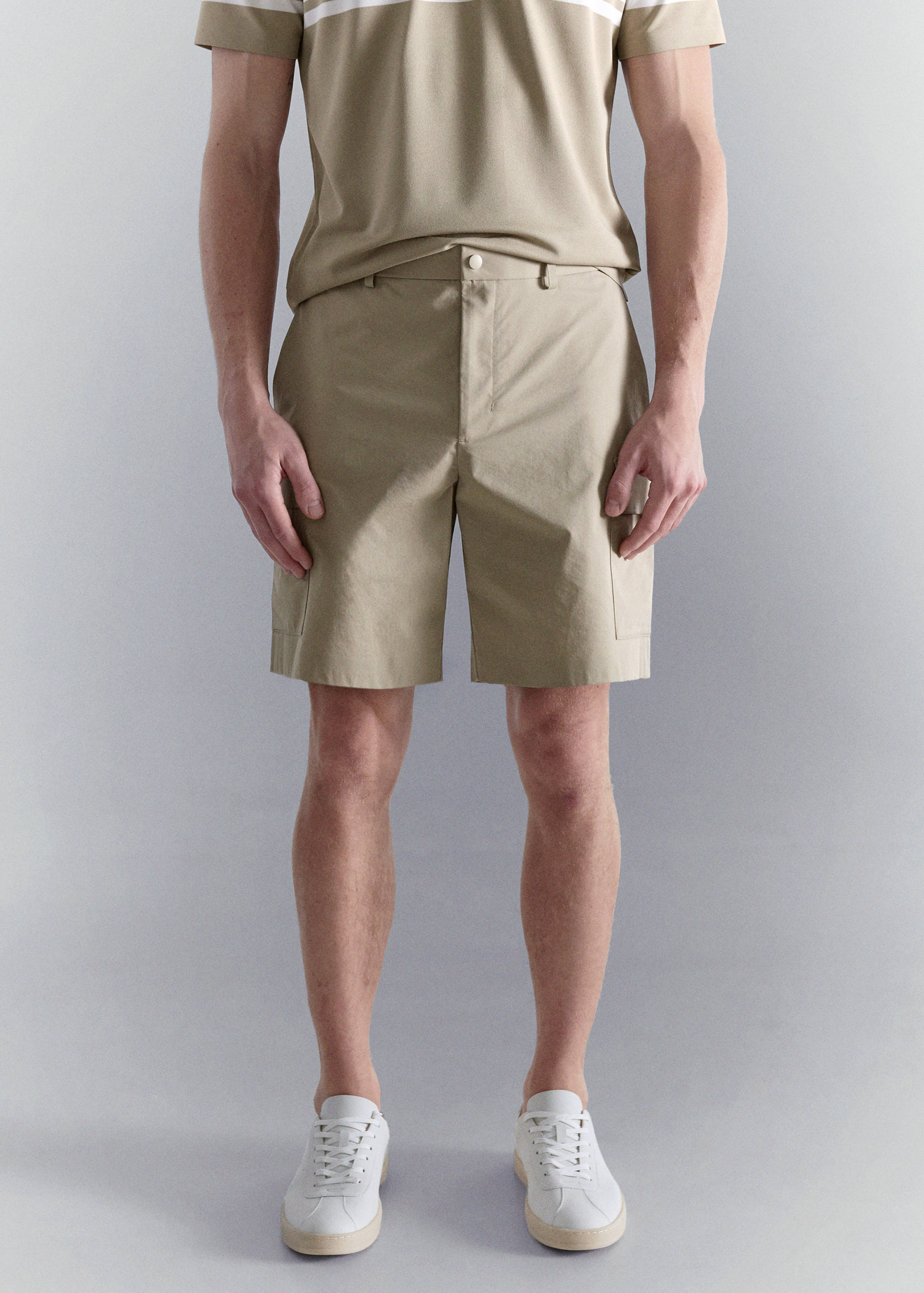 شورتات كارغو مقاومة للماء - رؤية وسط