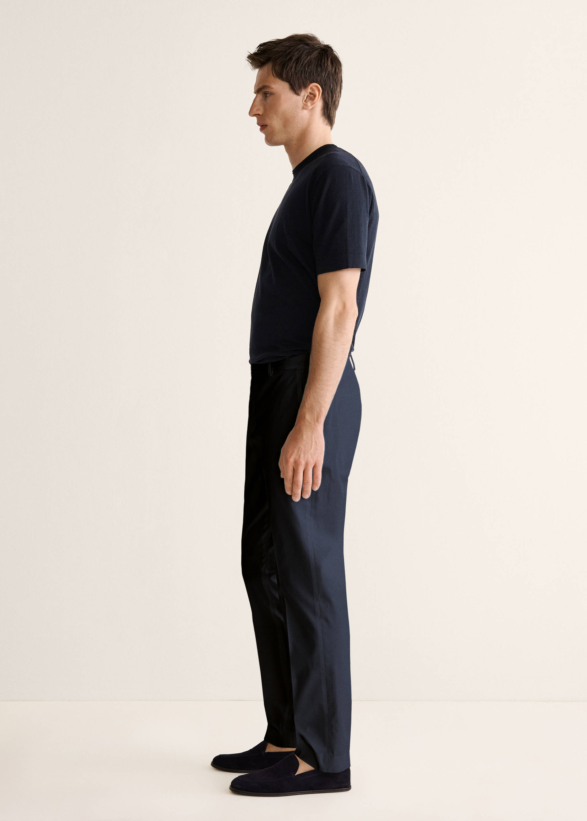 Slim-Fit-Hose aus Baumwolle - Detail des Artikels 2