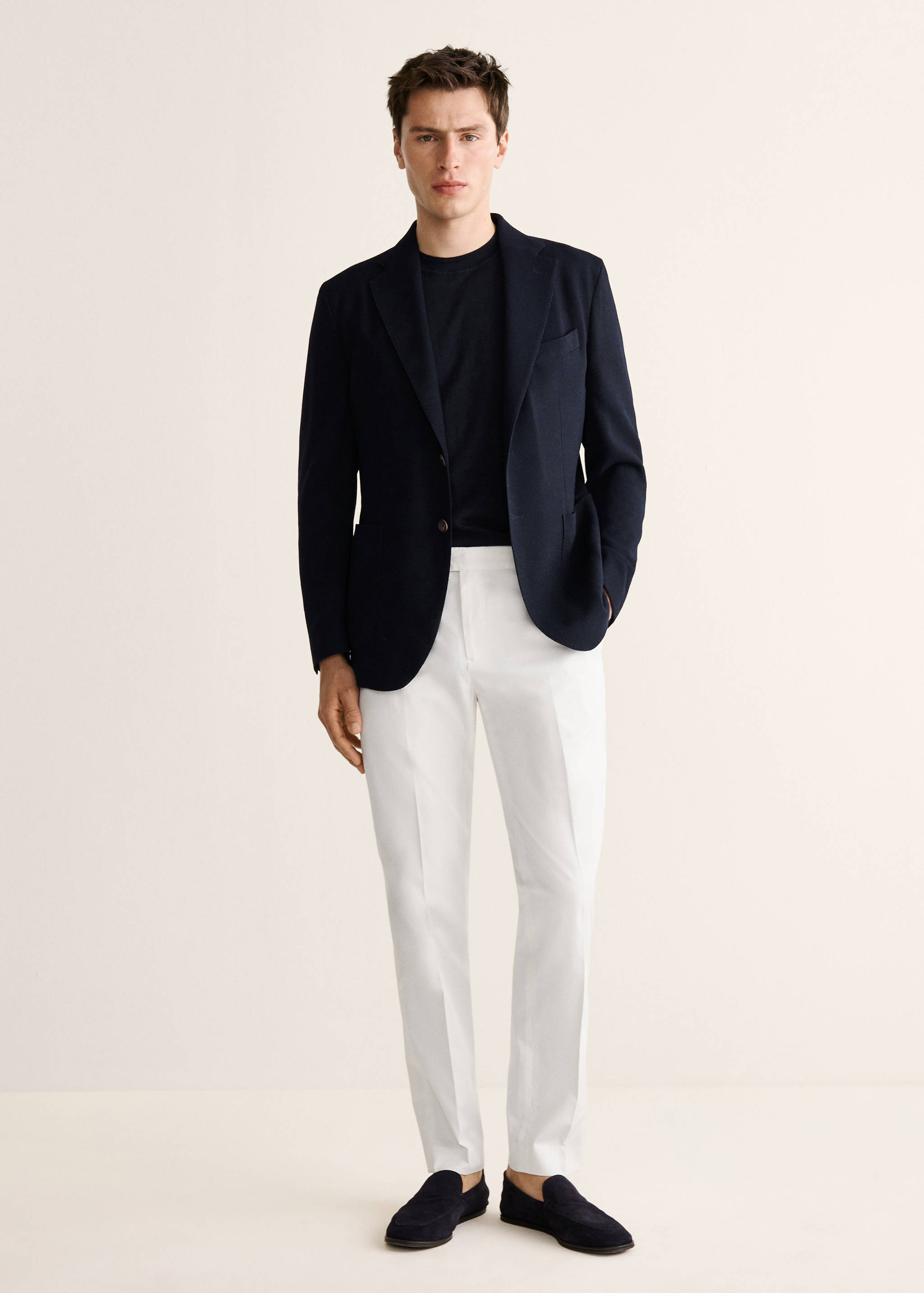 Pantalon slim-fit coton - Plan général