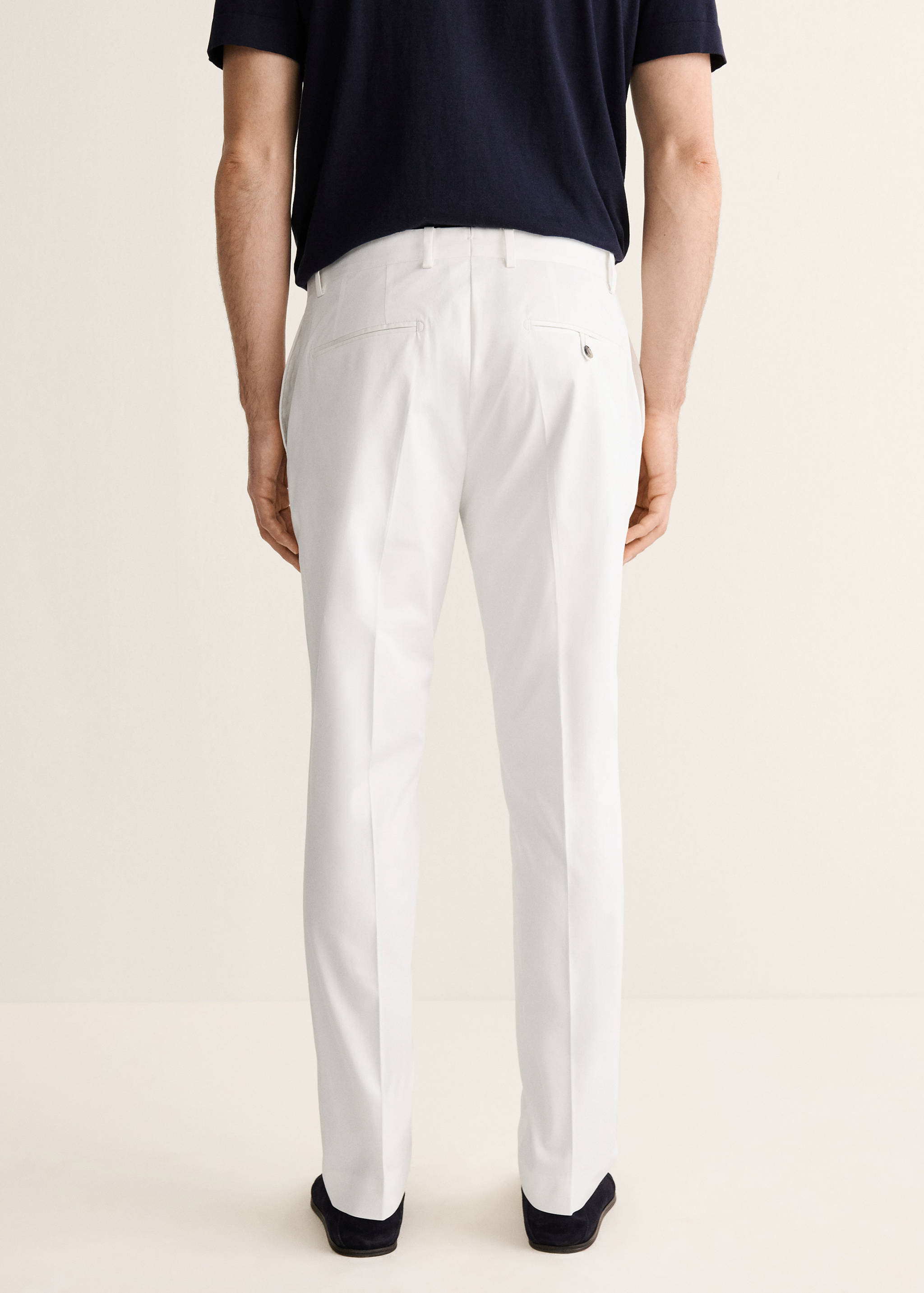 Pantalon slim-fit coton - Verso de l’article