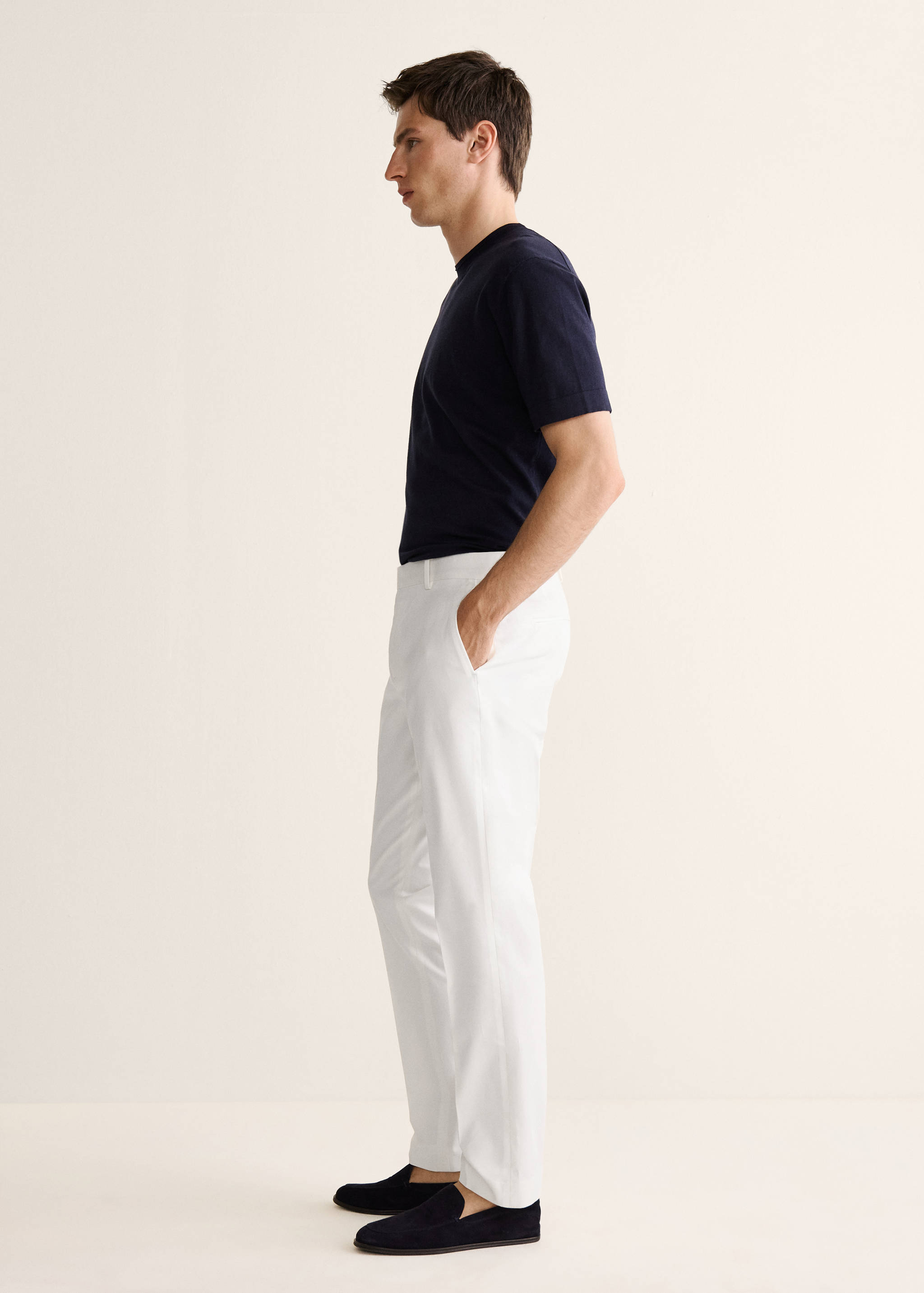 Pantalon slim-fit coton - Détail de l'article 2