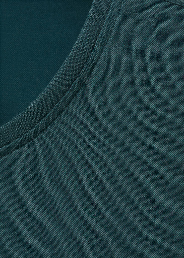 Slim-fit short-sleeved t-shirt — Dark Green