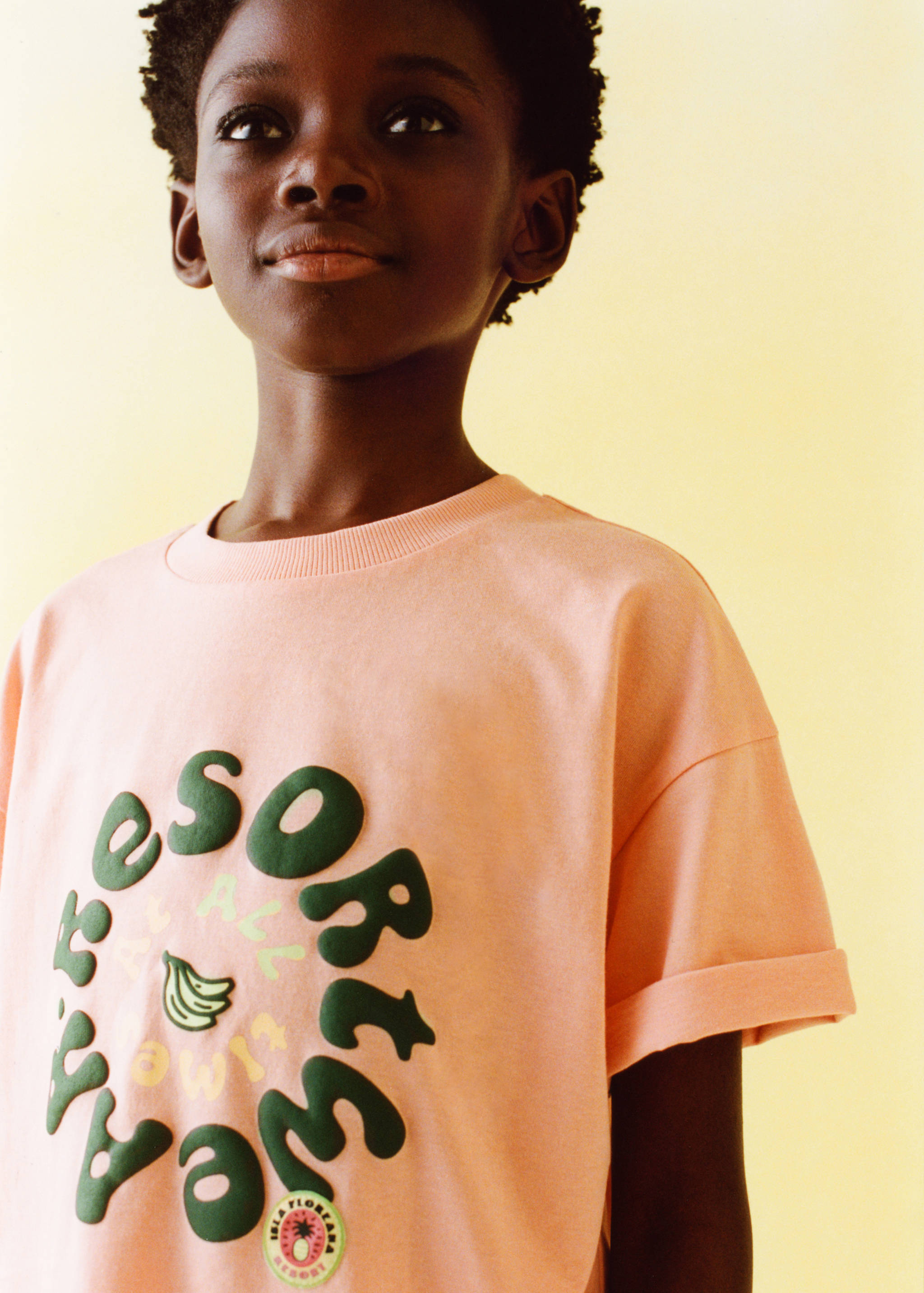 Printed cotton-blend t-shirt - Details of the article 5