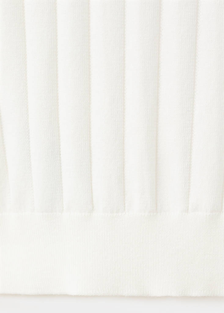 Fine jersey 100% cotton T-shirt — Off White