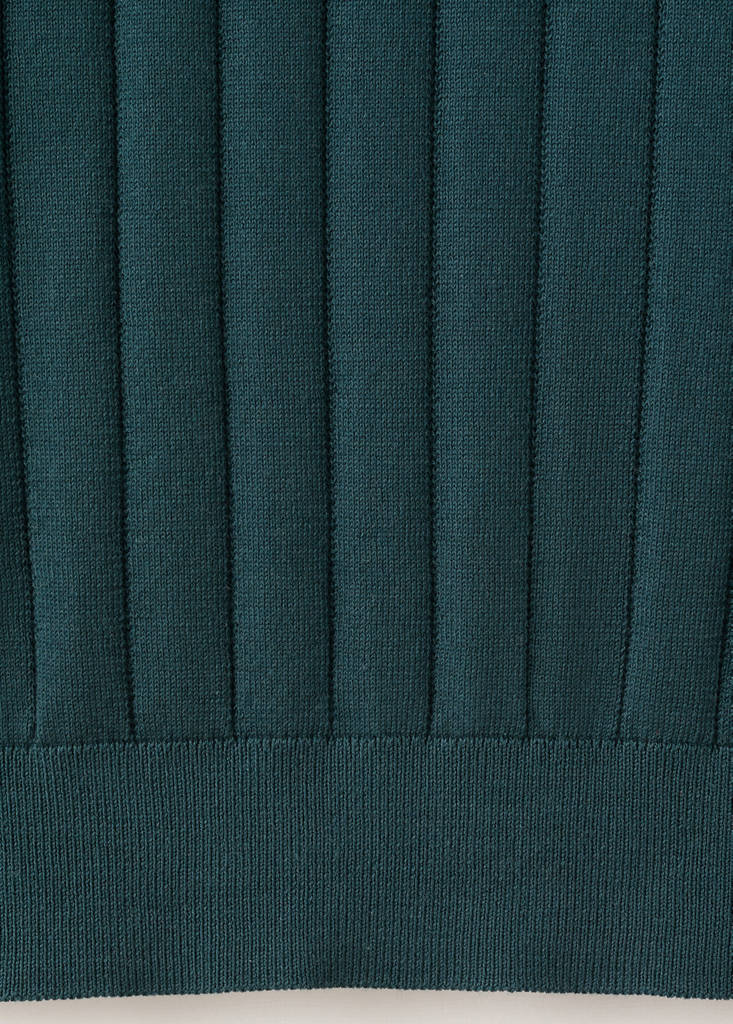 Fine jersey 100% cotton T-shirt — Forest Green