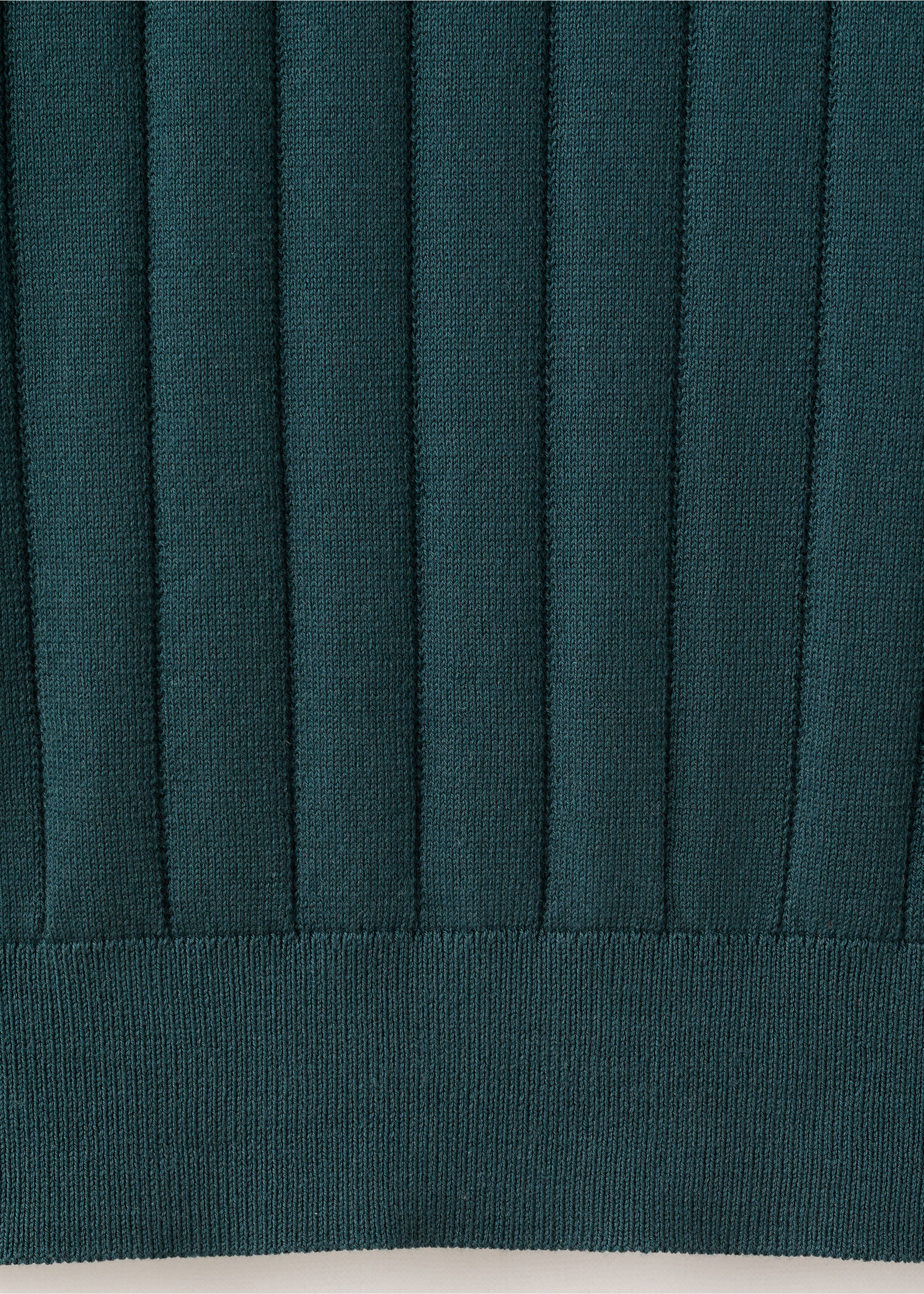 T-shirt de malha fina de 100% algodão - Pormenor do artigo 0, Verde-bosque. Ref: 27037916-00.