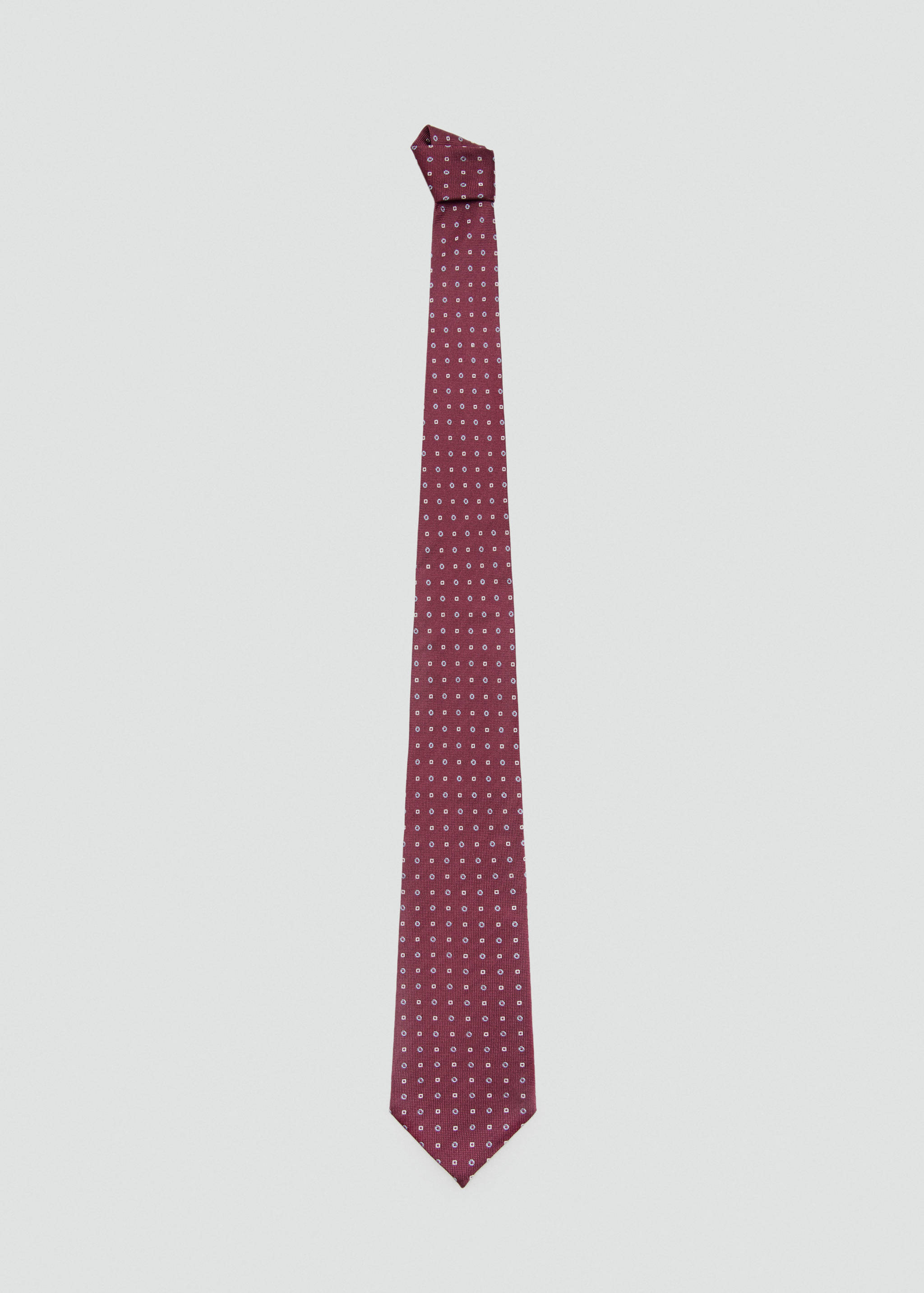 100% silk patterned tie - Article without model