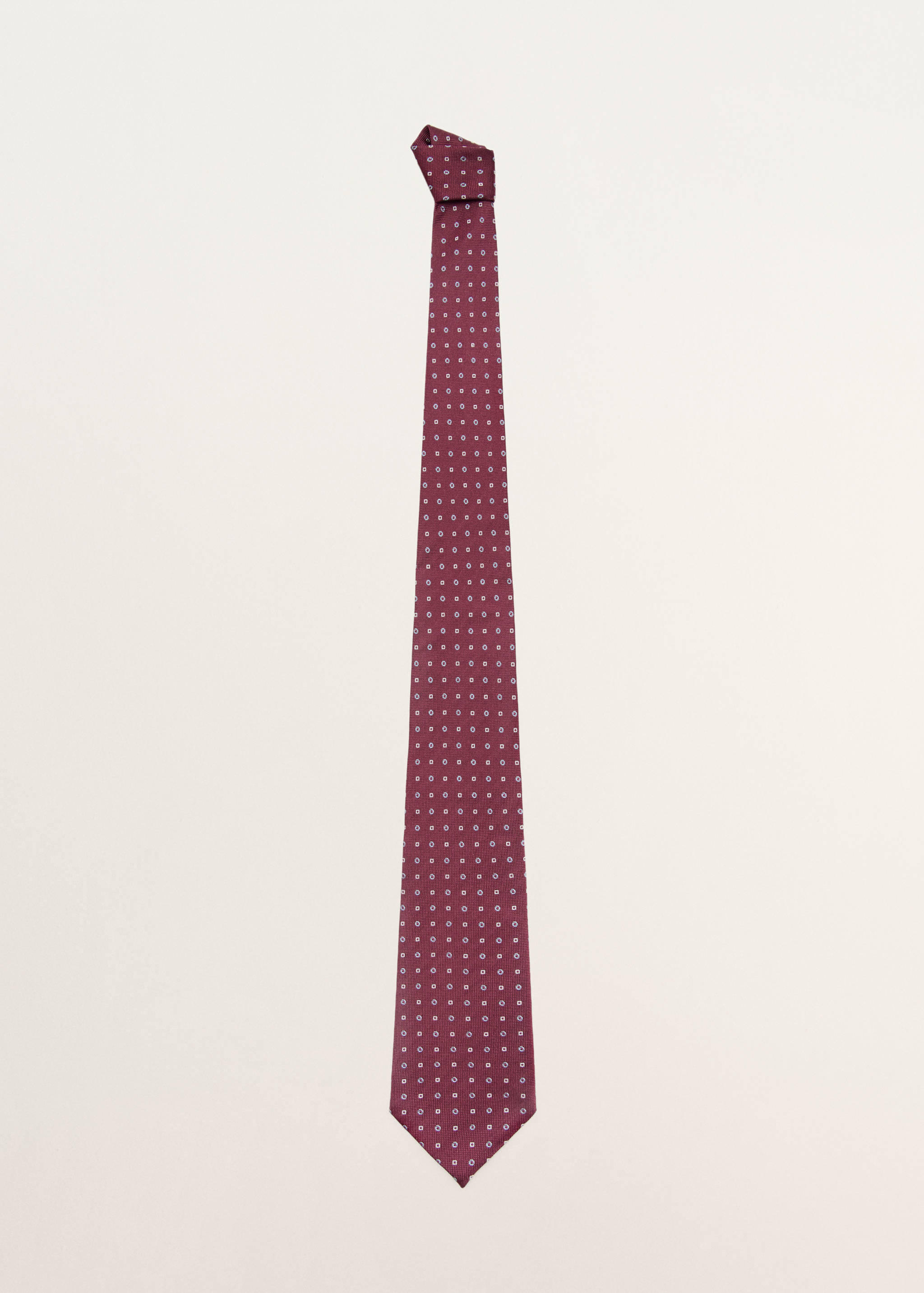 100% silk patterned tie - Article without model