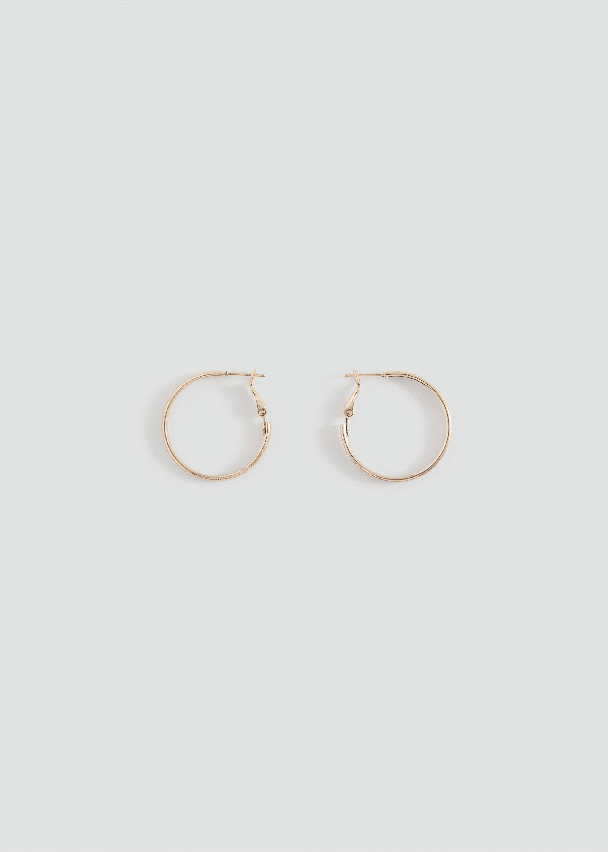 Hoop earrings - Article without model, Gold. Ref: 27037922-00.